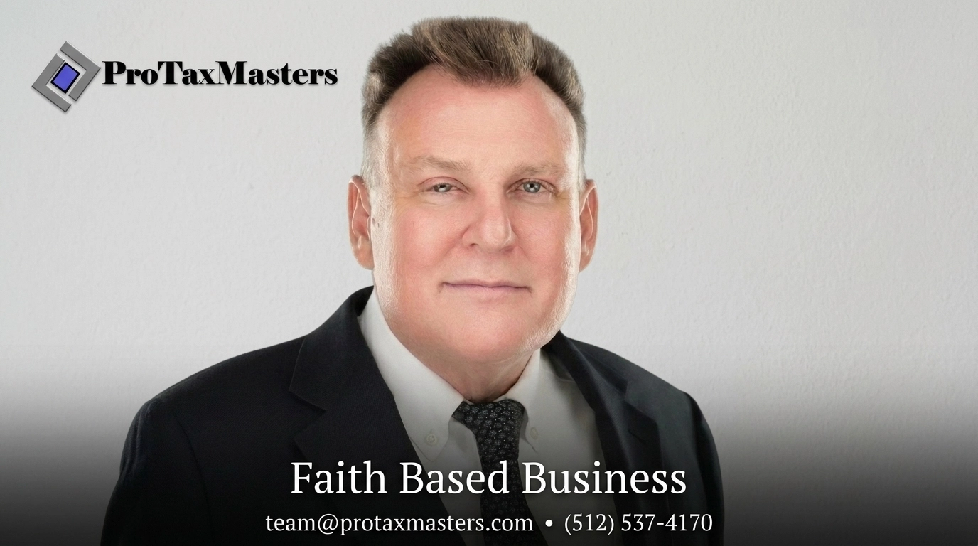 Michael Garcia, Owner of ProTaxMasters, providing small business tax services guidance.