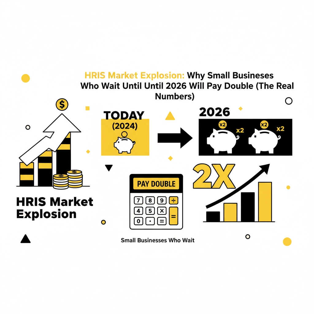 HRIS Market Explosion: Why Small Businesses Who Wait Until 2026 Will Pay Double (The Real Numbers)