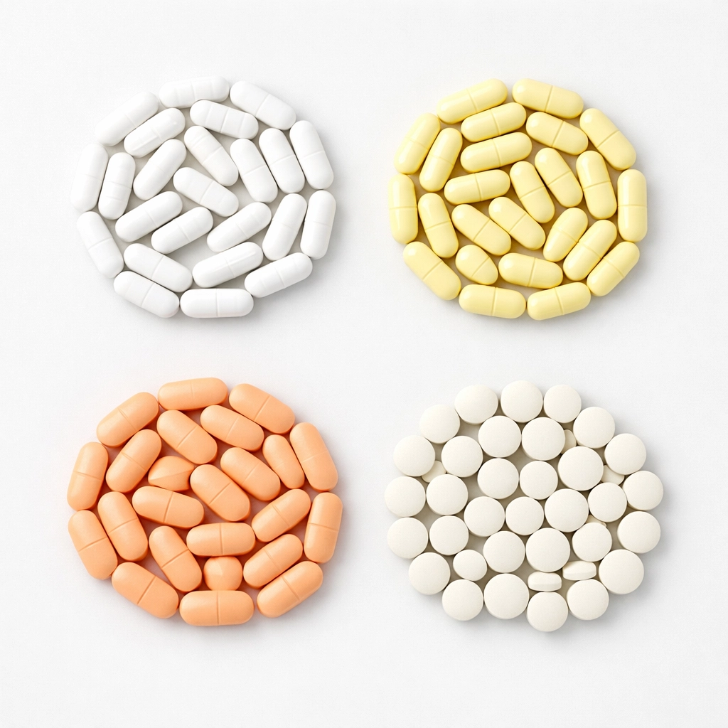 Comparison of four magnesium supplement types: glycinate, citrate, threonate, and oxide
