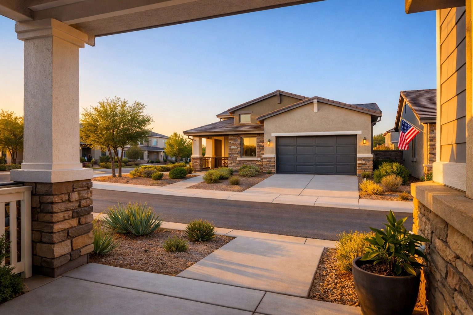 Family home in West Valley master-planned community near Luke Air Force Base Arizona
