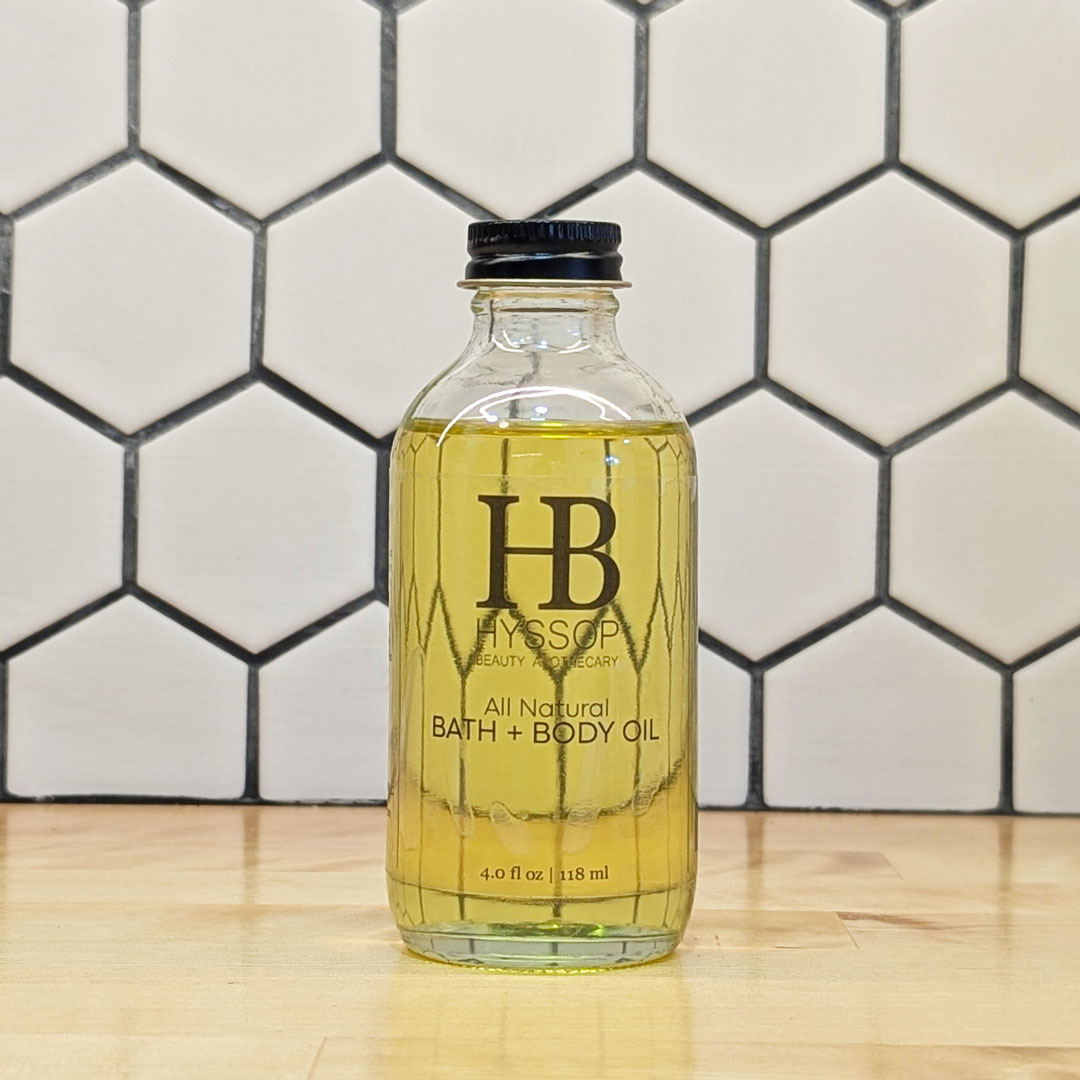 Hyssop Beauty Apothecary All Natural Bath + Body Oil
