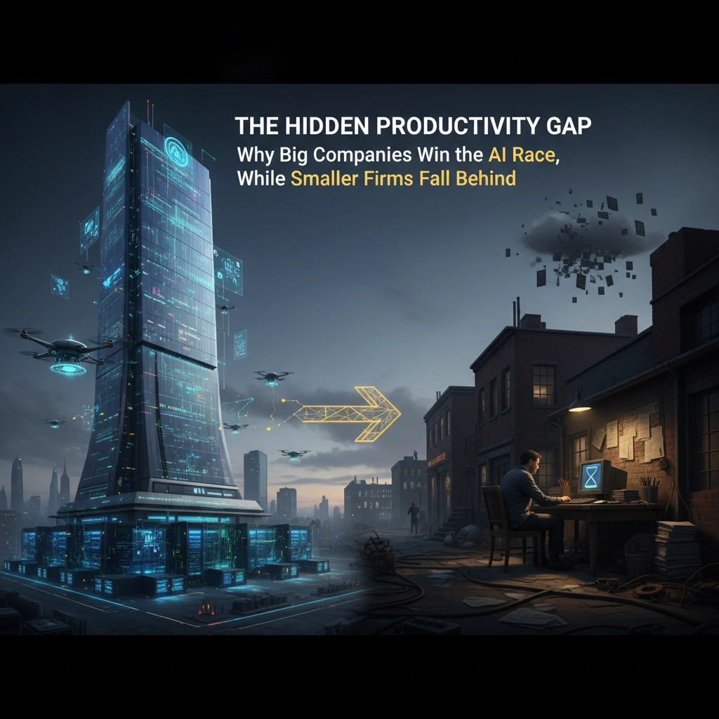 The hidden productivity gap: Why big companies win the AI race, while smaller firms fall behind
