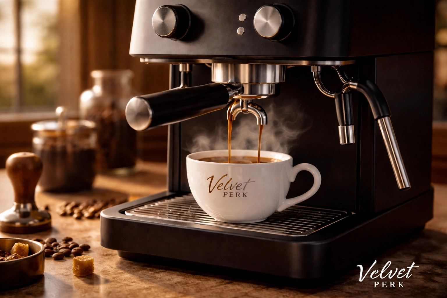 Velvet Perk Espresso Pour