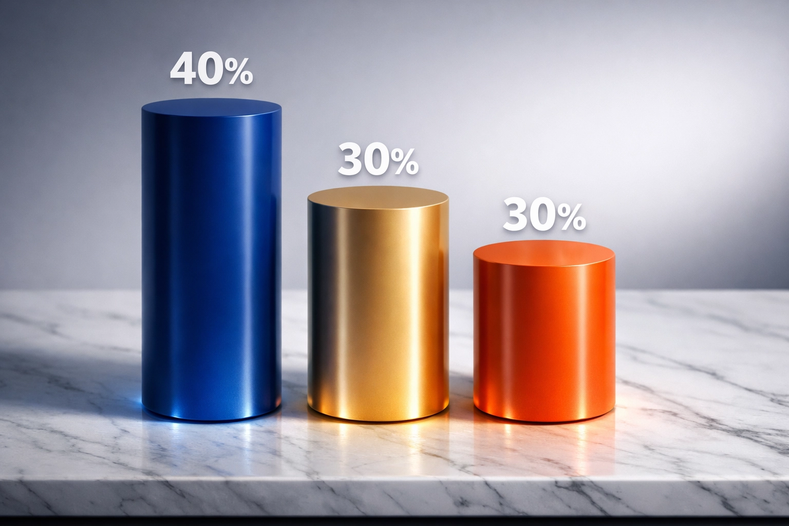 40/30/30 portfolio framework with equities, bonds, and alternatives allocation