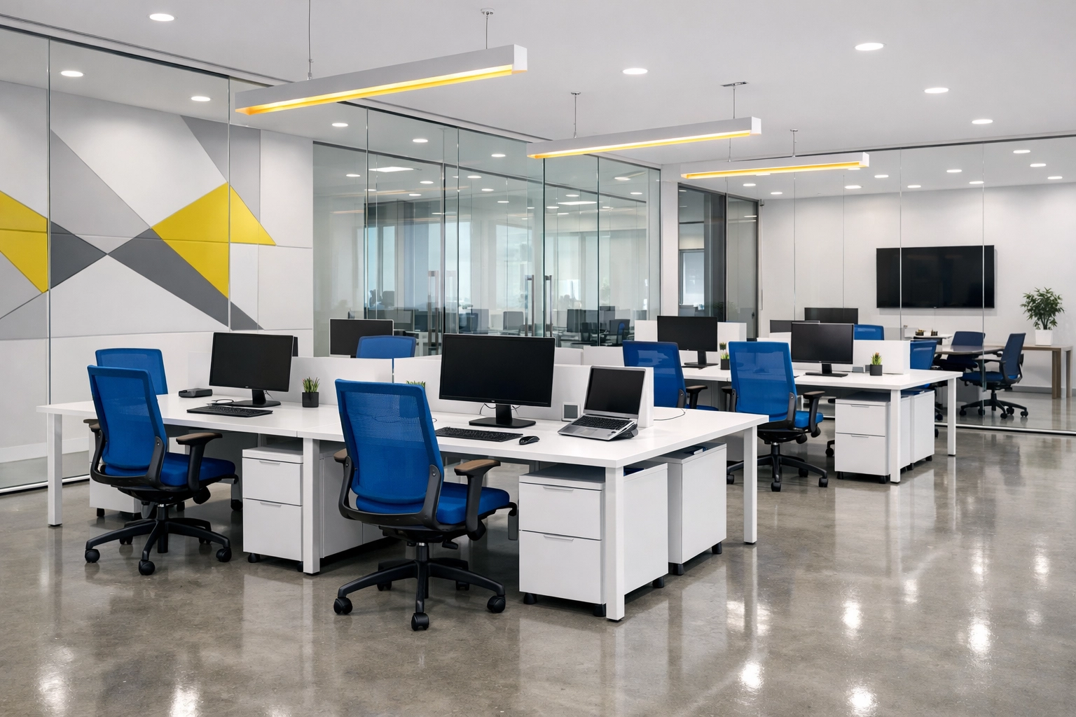 Sanitized professional office workspace in Massachusetts providing expert House Cleaning Holden MA solutions.