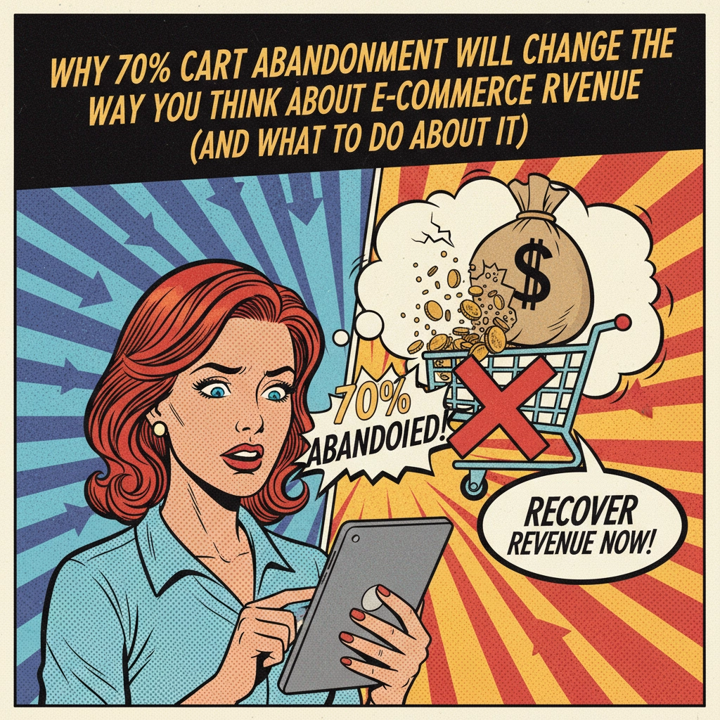 Why 70% Cart Abandonment Will Change the Way You Think About E-Commerce Revenue (And What to Do About It)