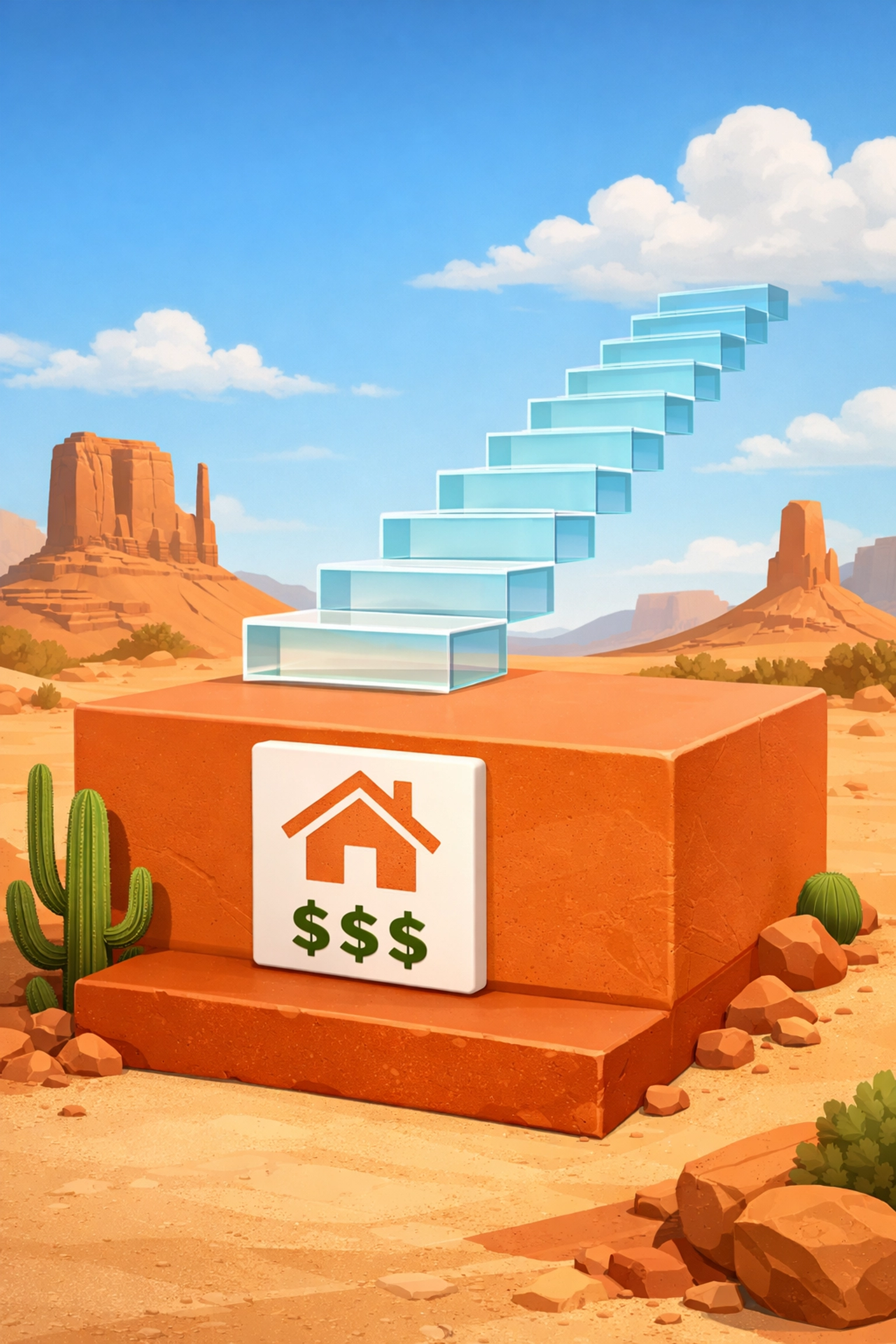 Phoenix seller strategy showing cash floor and top dollar ceiling concept