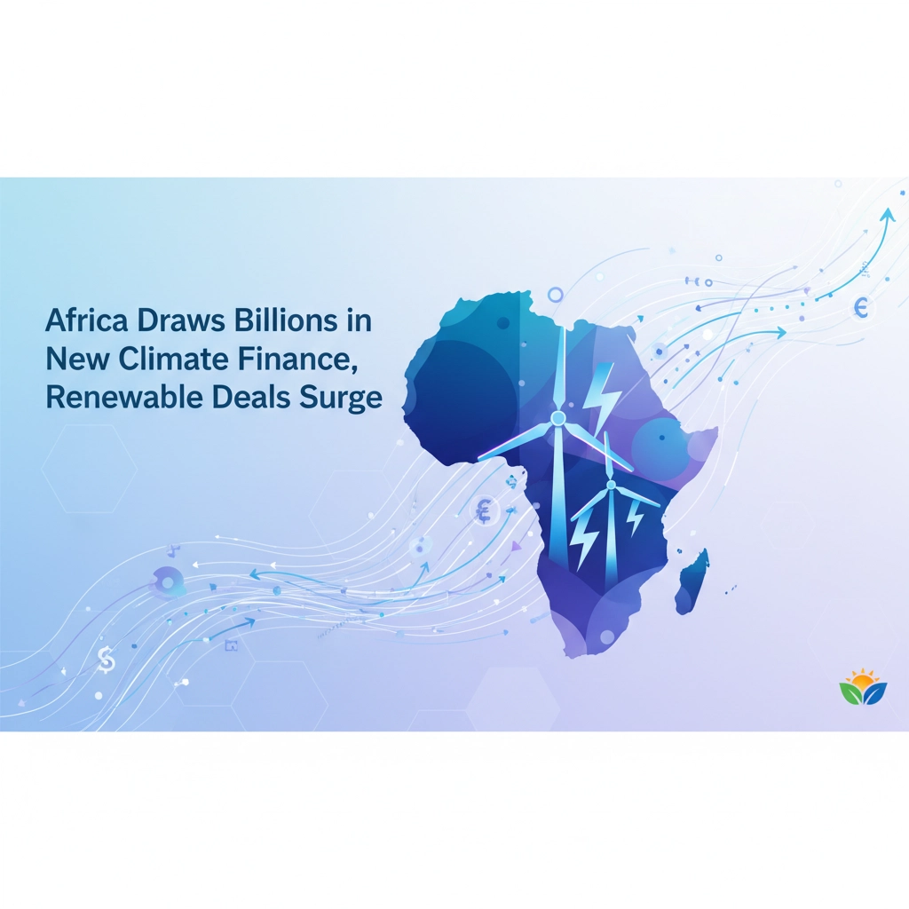Africa Draws Billions in New Climate Finance, Renewable Deals Surge
