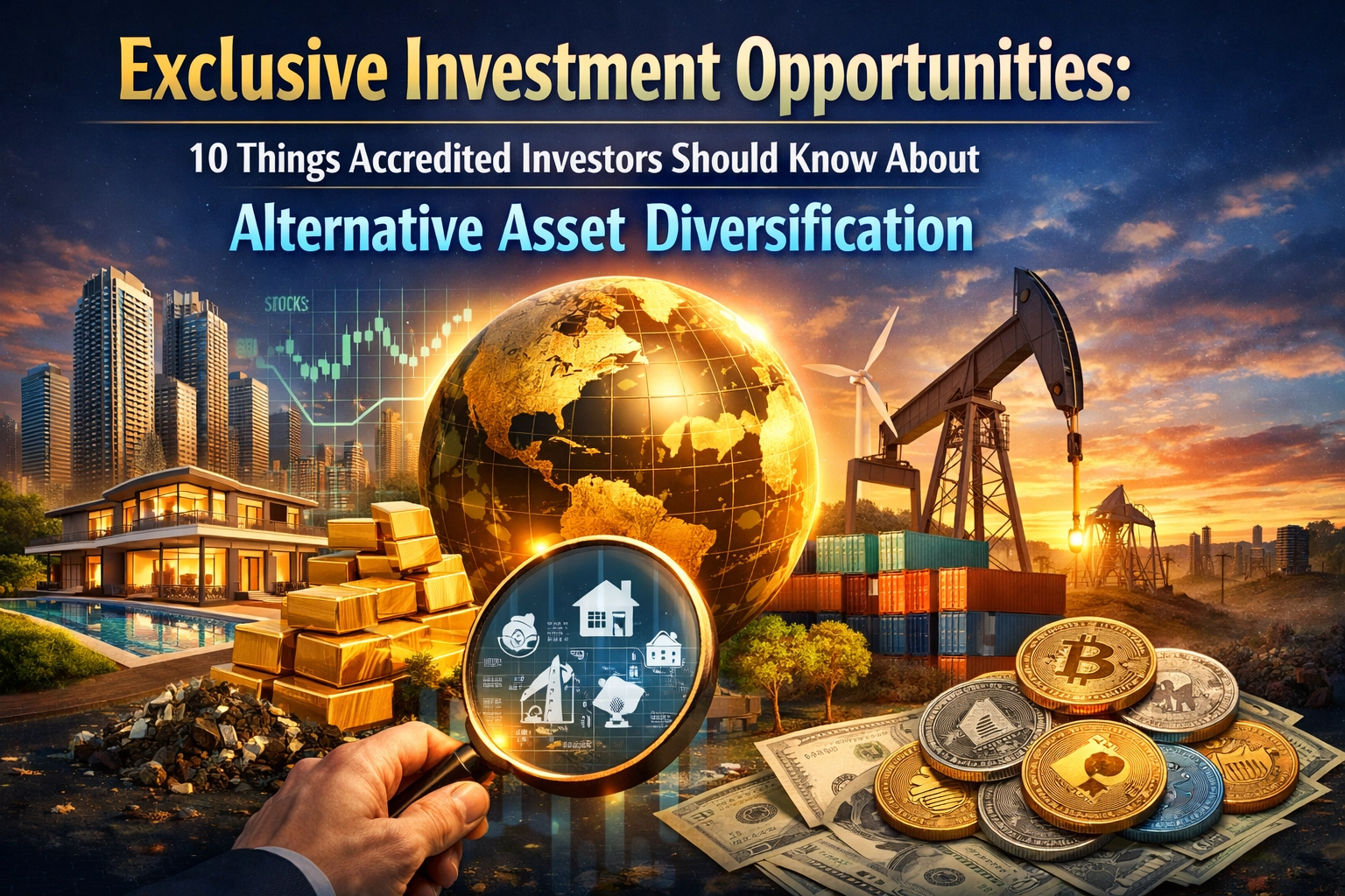 [HERO] Exclusive Investment Opportunities: 10 Things Accredited Investors Should Know About Alternative Asset Diversification