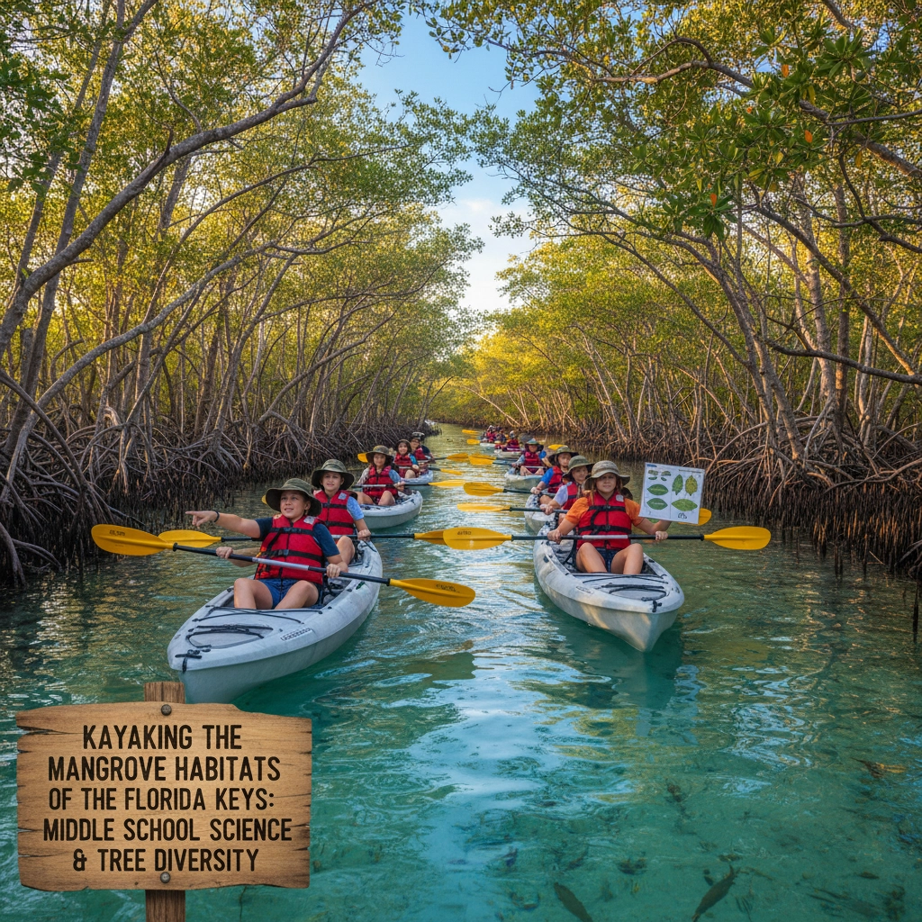 Kayaking the Mangrove Habitats of the Florida Keys: Middle School Science & Tree Diversity