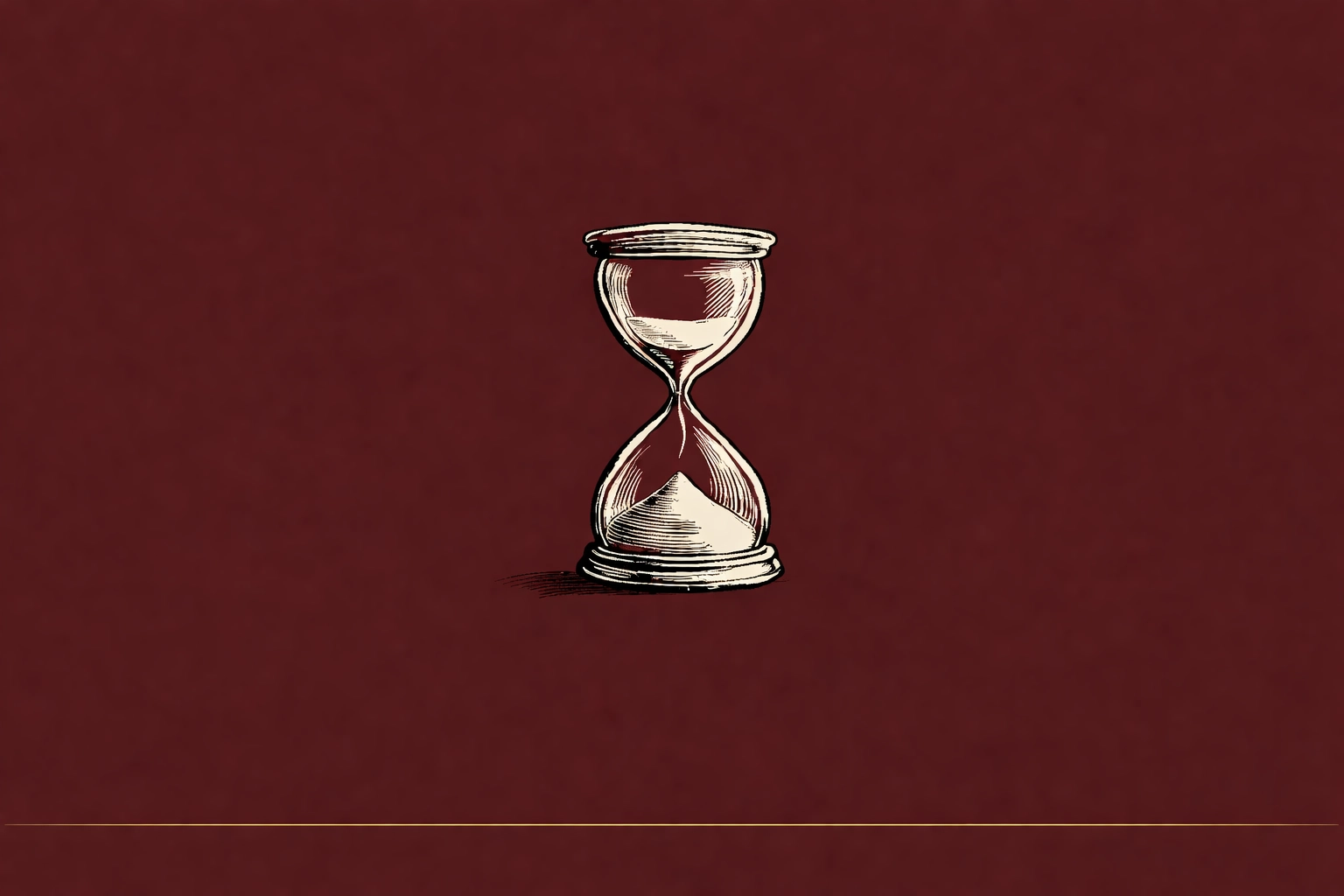 Hourglass illustration symbolizing limited time to claim one of twenty exclusive brand slots