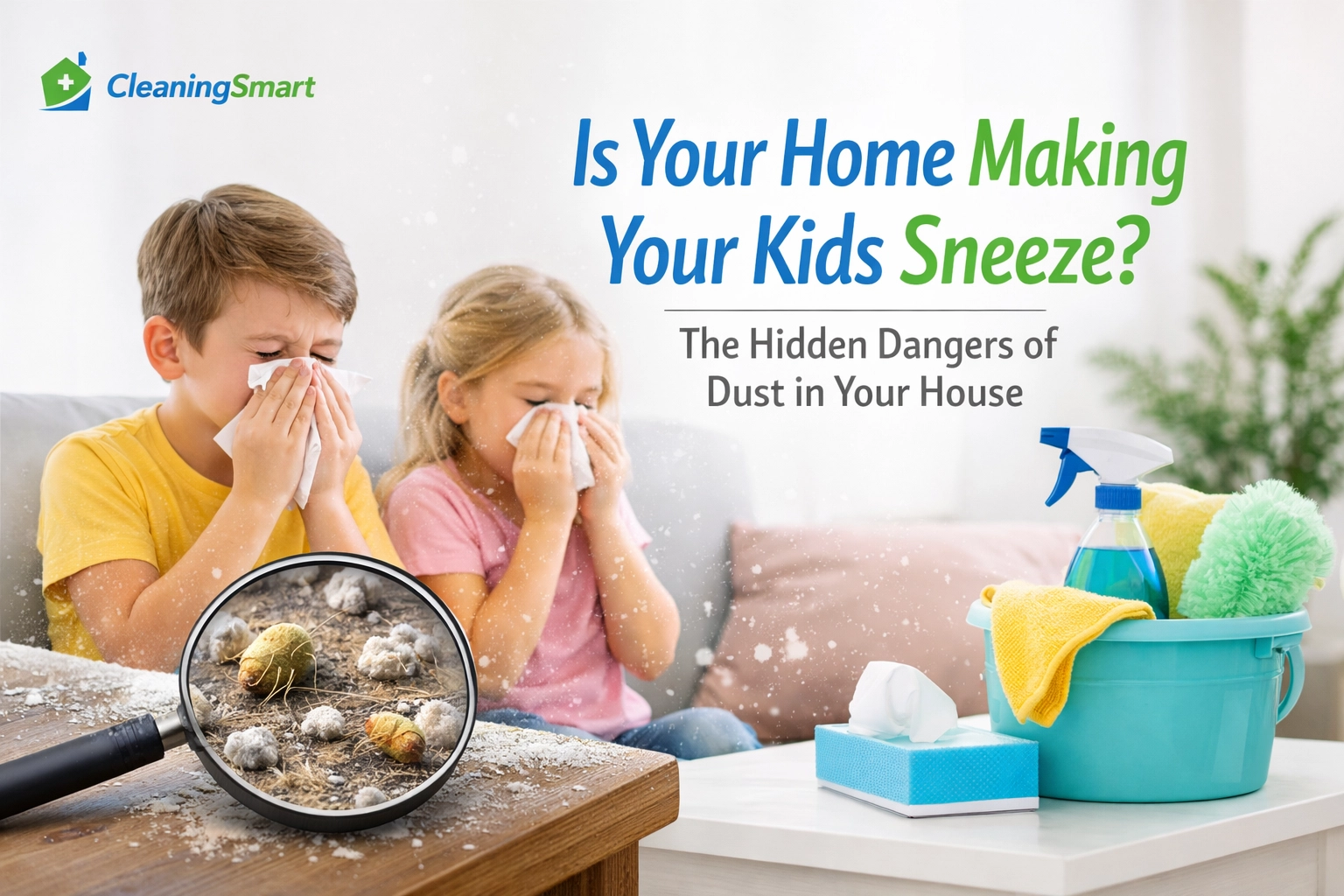 [HERO] Is Your Home Making Your Kids Sneeze? The Hidden Dangers of Dust in Your House