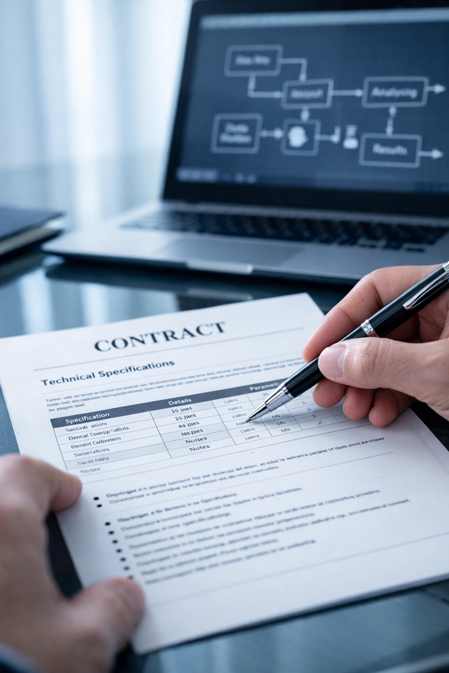 Reviewing CRO contract specifications and SOW details for antibody discovery project