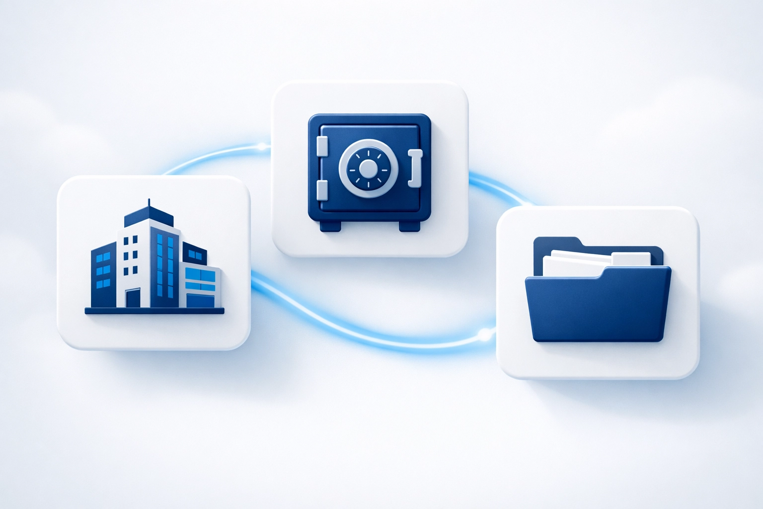 Icons representing 401k rollover options and direct transfer paths to follow 401k rollover rules.