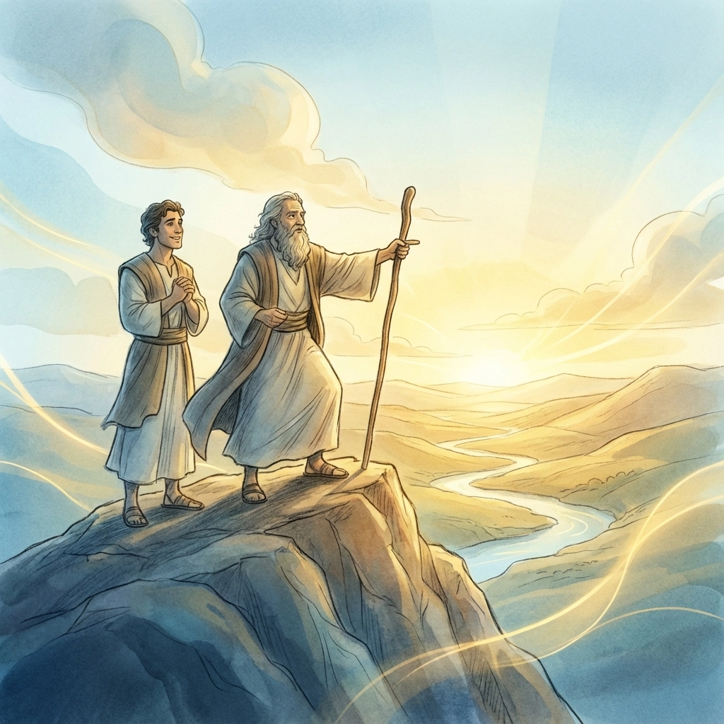 What does it look like to finish well? Moses, at 120 years old, is about to find out. After four decades of leading a stubborn, complaining, miracle-witnessing people through the wilderness, his time is up. But instead of checking out early or going through the motions, Moses uses his final moments to set up the next generation for success. These closing chapters of Deuteronomy aren't just the end of Moses' story: they're a masterclass in legacy building, graceful transitions, and trusting God with what comes next. The Hardest Part of Leading: Letting Go Read Deuteronomy 31:1-8 Moses opens his farewell with some of the most honest leadership we'll see in Scripture. He tells Israel straight up: "I am now a hundred and twenty years old and I am no longer able to lead you." No pride, no pretending he's got more in the tank. Just truth. But here's what's beautiful: Moses doesn't make this transition about him. He immediately points to God's faithfulness and Joshua's readiness. "The Lord your God himself will cross over ahead of you," he tells them. Then he looks at Joshua and says, "Be strong and courageous." Group Discussion: When have you seen someone transition out of leadership well? What made it effective? What fears do you think Moses might have had about stepping down? How does Moses' example challenge our own approach to passing the torch in our families, jobs, or ministries? The truth is, most of us struggle with letting go. Whether it's our kids growing up, stepping back from a role we've loved, or watching others take over something we built: transition is tough. Moses shows us that finishing well isn't about clinging to control. It's about setting others up to succeed without you. The Song That Tells the Truth Read Deuteronomy 31:16-22; 32:1-4 God gives Moses some hard news: "These people are going to mess this up." They'll prosper in the Promised Land, get comfortable, and start chasing other gods. So God tells Moses to write a song that will serve as a witness against Israel when they inevitably rebel. This isn't pessimism: it's realism. Moses writes a song that captures both God's faithfulness and humanity's tendency to forget. The Song of Moses in Deuteronomy 32 is one of the most beautiful and brutally honest pieces of poetry in Scripture. Group Discussion: Why do you think God chose a song rather than another speech or law to preserve this message? How does knowing someone might fail affect how you prepare them for success? What "songs" (habits, reminders, practices) help you remember God's faithfulness during good times? Moses could have sugar-coated the future or pretended everything would be perfect. Instead, he gave Israel a tool to remember truth when times got tough. That's the kind of honesty that actually helps people. Blessing What's Coming Read Deuteronomy 33:1-5, 26-29 Before he dies, Moses takes time to bless each tribe of Israel. These aren't generic "be good" blessings: they're specific, prophetic words tailored to each group's strengths and calling. He sees their future and speaks life over it. Moses blesses Judah for leadership, Levi for priestly service, Benjamin for being beloved, Joseph for abundance, and on down the line. He's not just saying nice things: he's calling out destiny and potential in each tribe. Group Discussion: Who in your life has spoken specific blessings over your future? What would it look like for you to bless the next generation in your family or sphere of influence? Why do you think specific blessings matter more than general encouragement? This is one of the most practical things we can learn from Moses' final days. Instead of focusing on what might go wrong, he invests time speaking life over what could go right. He paints a picture of their potential and calls them into it. The View From the Mountain Read Deuteronomy 34:1-8 God takes Moses up Mount Nebo and shows him the entire Promised Land: from the Mediterranean Sea to the Jordan Valley, from the northern territories all the way south. Moses gets to see what he's been working toward for forty years, even though he won't get to enter it himself. Then Moses dies, and here's what blows my mind: "his eyes were not weak nor his strength gone." This wasn't a man who faded away. He finished strong, with clarity and vigor, trusting God's timing completely. Group Discussion: How do you think Moses felt seeing the Promised Land but not entering it? What does it mean to trust God's timing when it doesn't match our preferences? How can we find peace with unfinished business in our own lives? Moses' death teaches us that finishing well isn't about completing every goal or seeing every dream fulfilled. It's about faithfulness to the end, trusting that God's plan is bigger than our individual piece of it. What This Means for Us Moses shows us that legacy isn't about being remembered: it's about setting others up to go further than we did. He spent his last days: Being honest about limitations while pointing to God's unlimited power Preparing successors instead of protecting his position Speaking truth about challenges ahead while providing tools to handle them Blessing the future instead of lamenting what he'd miss Trusting God's timing even when it meant personal disappointment Practical Applications: In parenting: Are you preparing your kids to succeed without you, or creating dependence? In work: How can you mentor others and share knowledge instead of hoarding it? In ministry: What systems and leaders are you developing to continue the mission? In relationships: How can you speak specific blessings over the people you love? Discussion Questions for Your Group Moses' final act wasn't dramatic or flashy: it was faithful. He passed the torch, spoke truth in love, blessed what was coming, and trusted God with the rest. That's what finishing well looks like. The question for us isn't whether we'll face transitions, limitations, or unfinished dreams. The question is whether we'll handle them like Moses: with honesty, generosity, and unwavering trust in God's bigger plan. Ready to dive deeper into what it means to leave a lasting legacy? Dr. Layne McDonald's coaching and leadership resources can help you develop the kind of influence that outlasts your lifetime. Check out our leadership development opportunities and start building a legacy that matters.