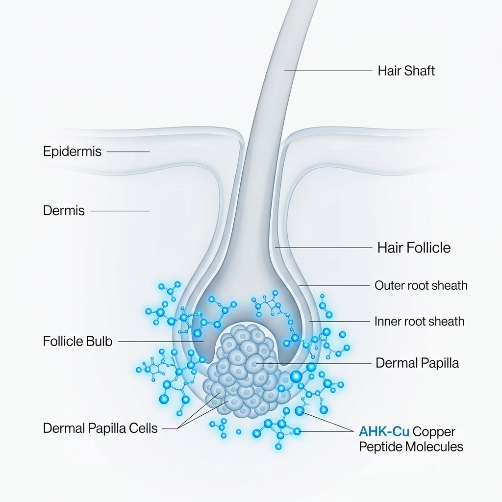 Scientific Illustration of Follicle