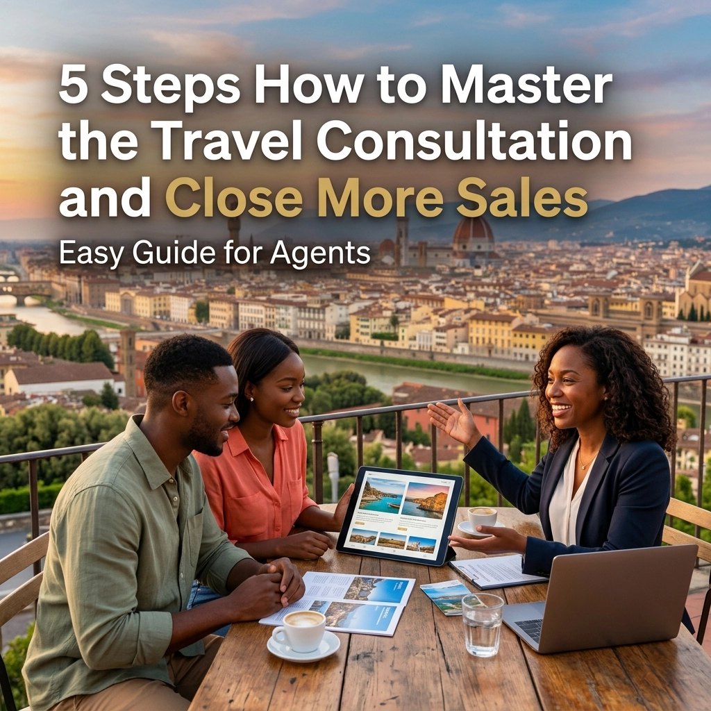 [HERO] 5 Steps How to Master the Travel Consultation and Close More Sales Easy Guide for Agents