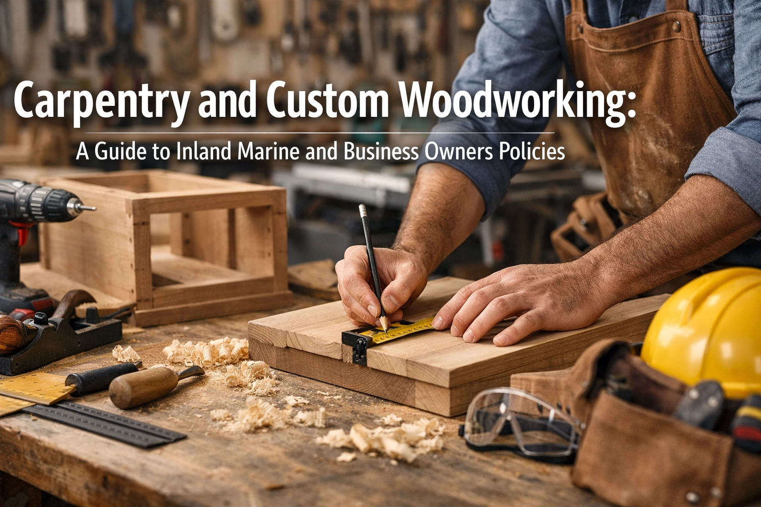 [HERO] Carpentry and Custom Woodworking: A Guide to Inland Marine and Business Owners Policies