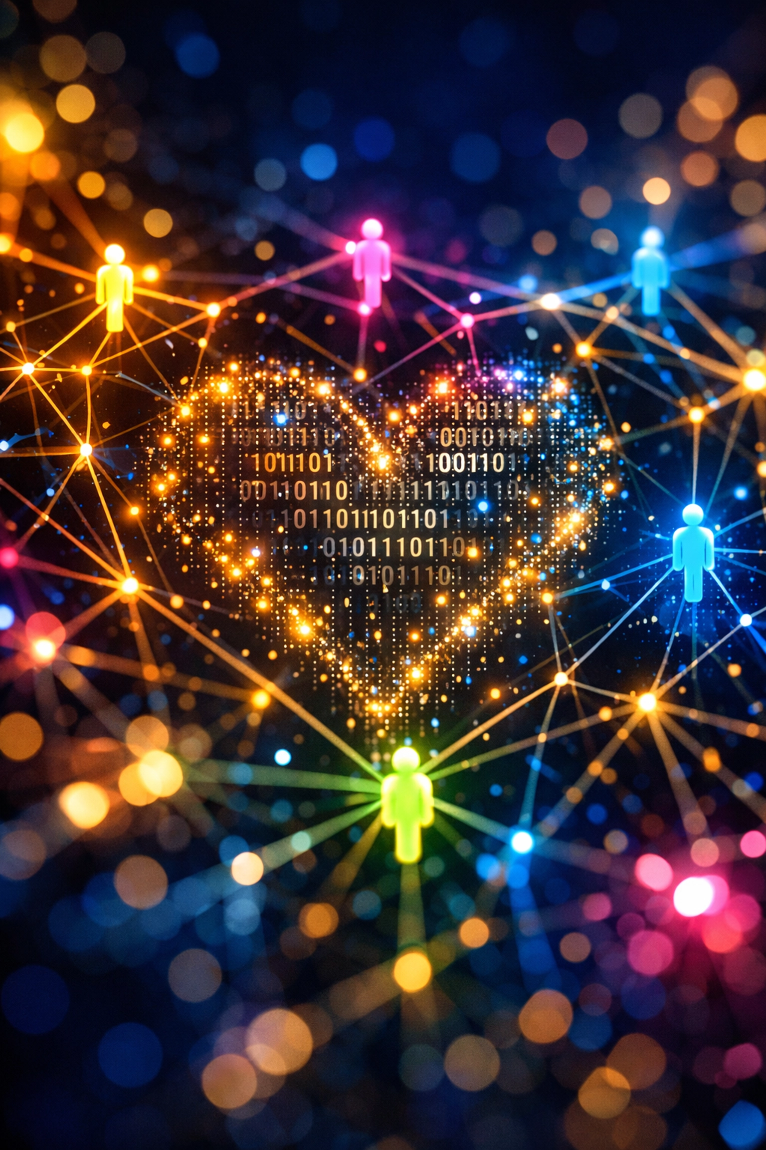 Mitarbeiterbindung stärken durch ein KI-gestütztes Netzwerk aus digital vernetzten Menschen.