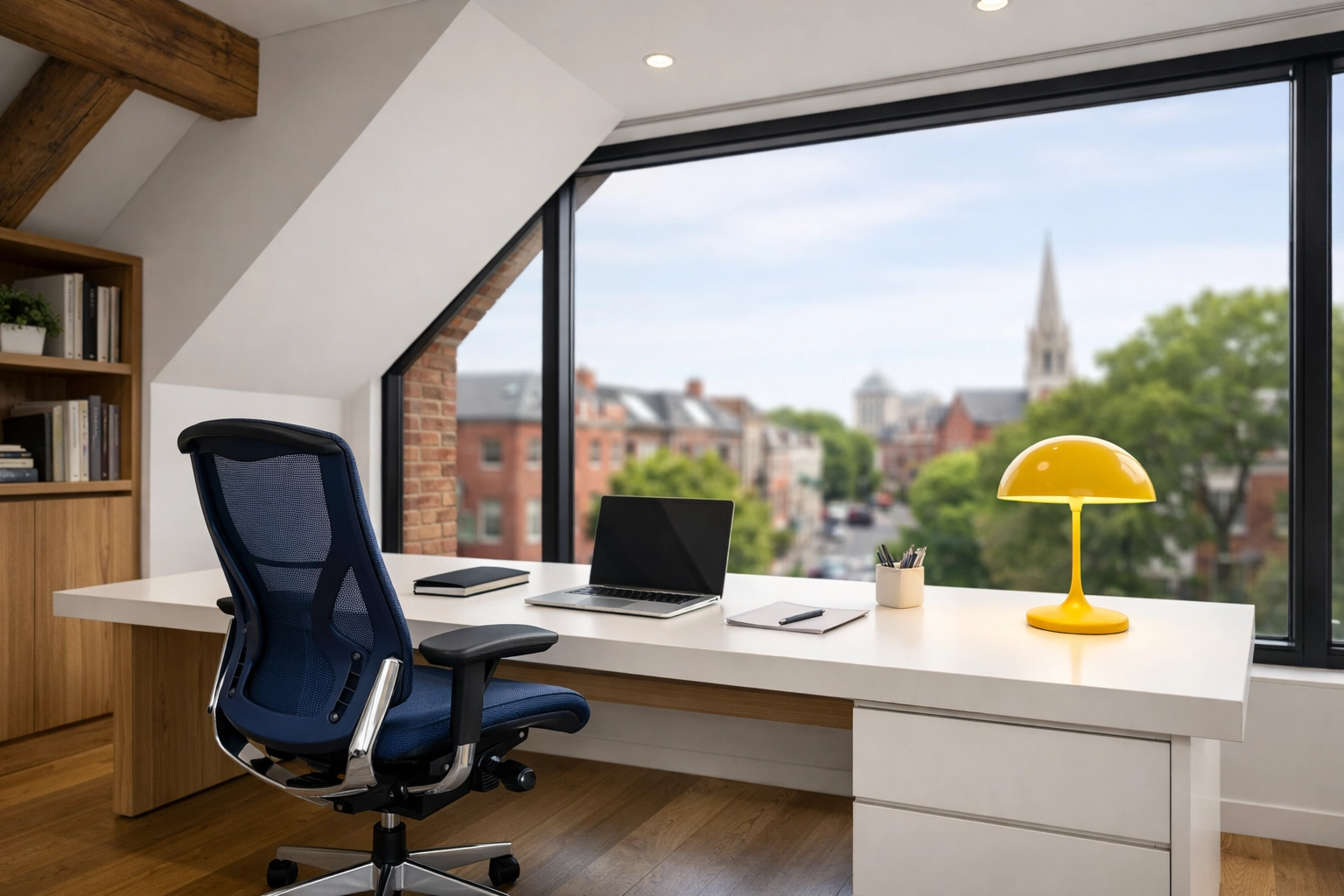 Spotless West Cambridge home office highlighting professional office cleaning Cambridge services.
