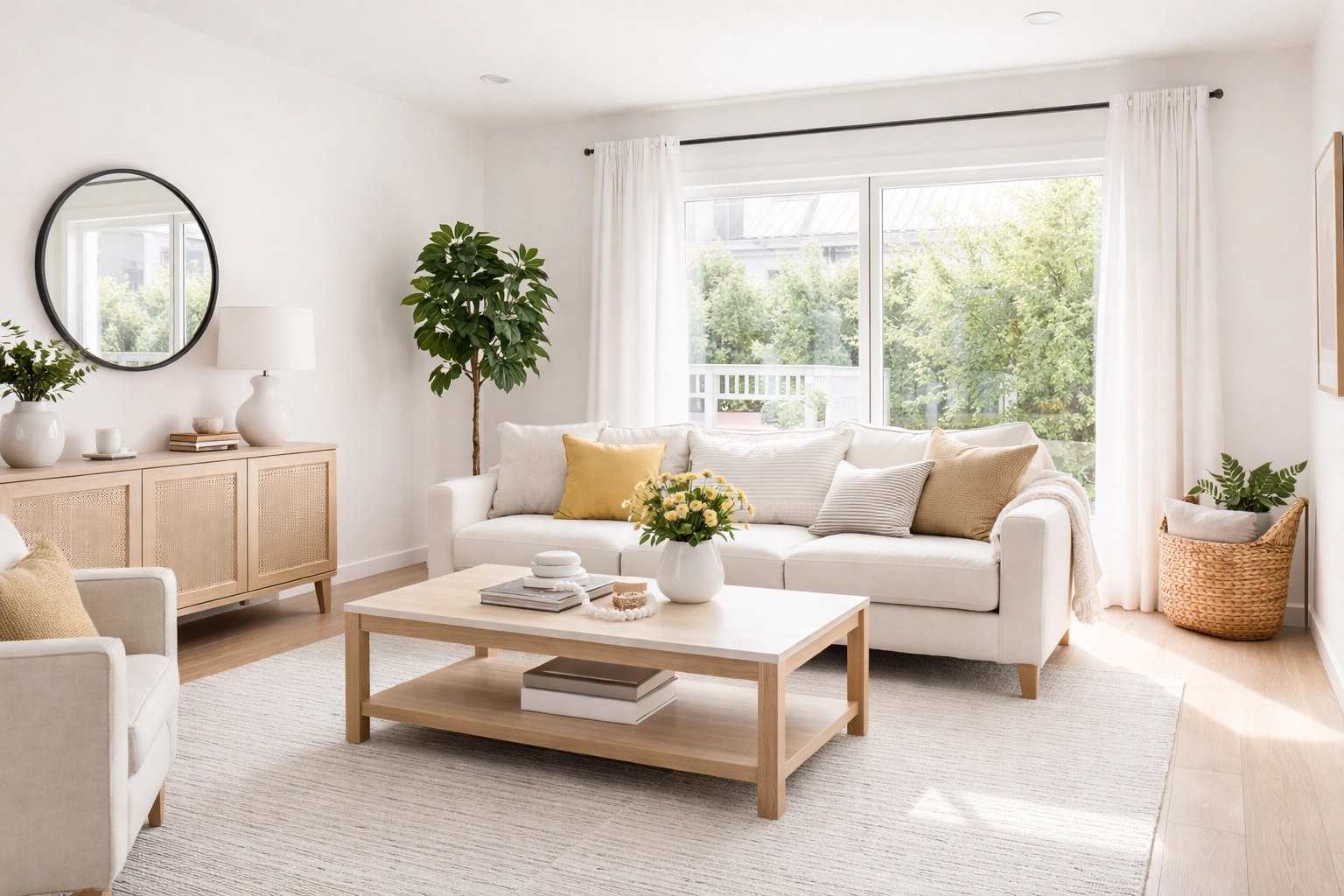 Clean, staged home interior ready for professional real estate photography (no people shown)