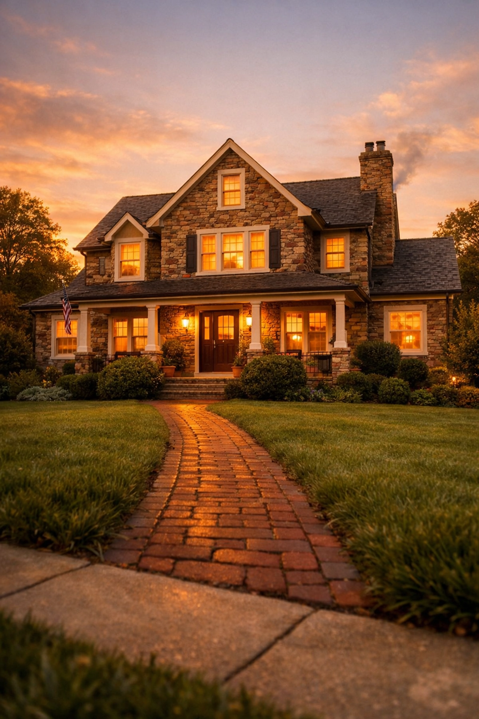 Beautifully restored Bucks County home after professional water damage repair and mold prevention.