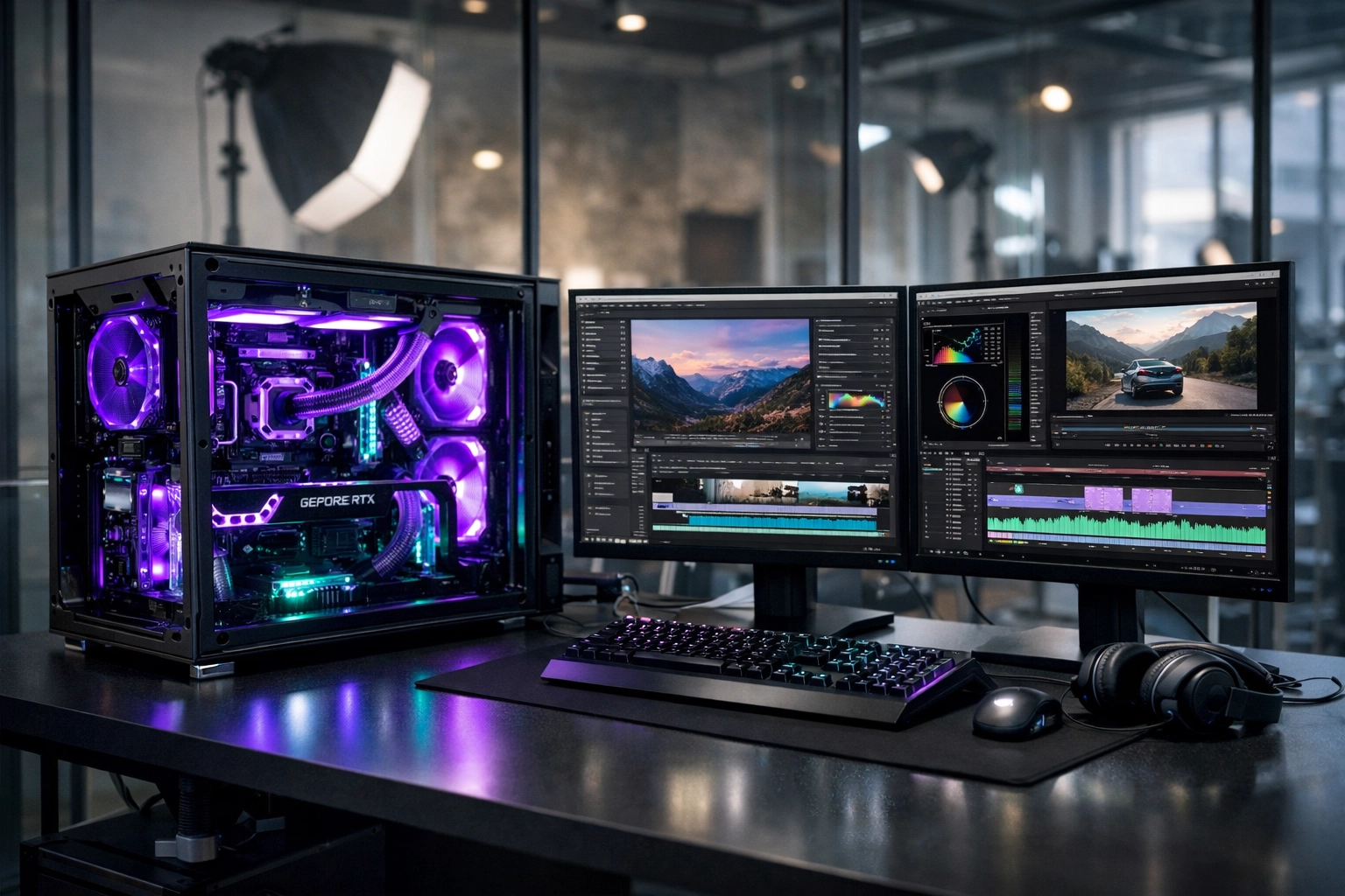 Powerful editing workstation optimized for running the best photo editing software in 2026.