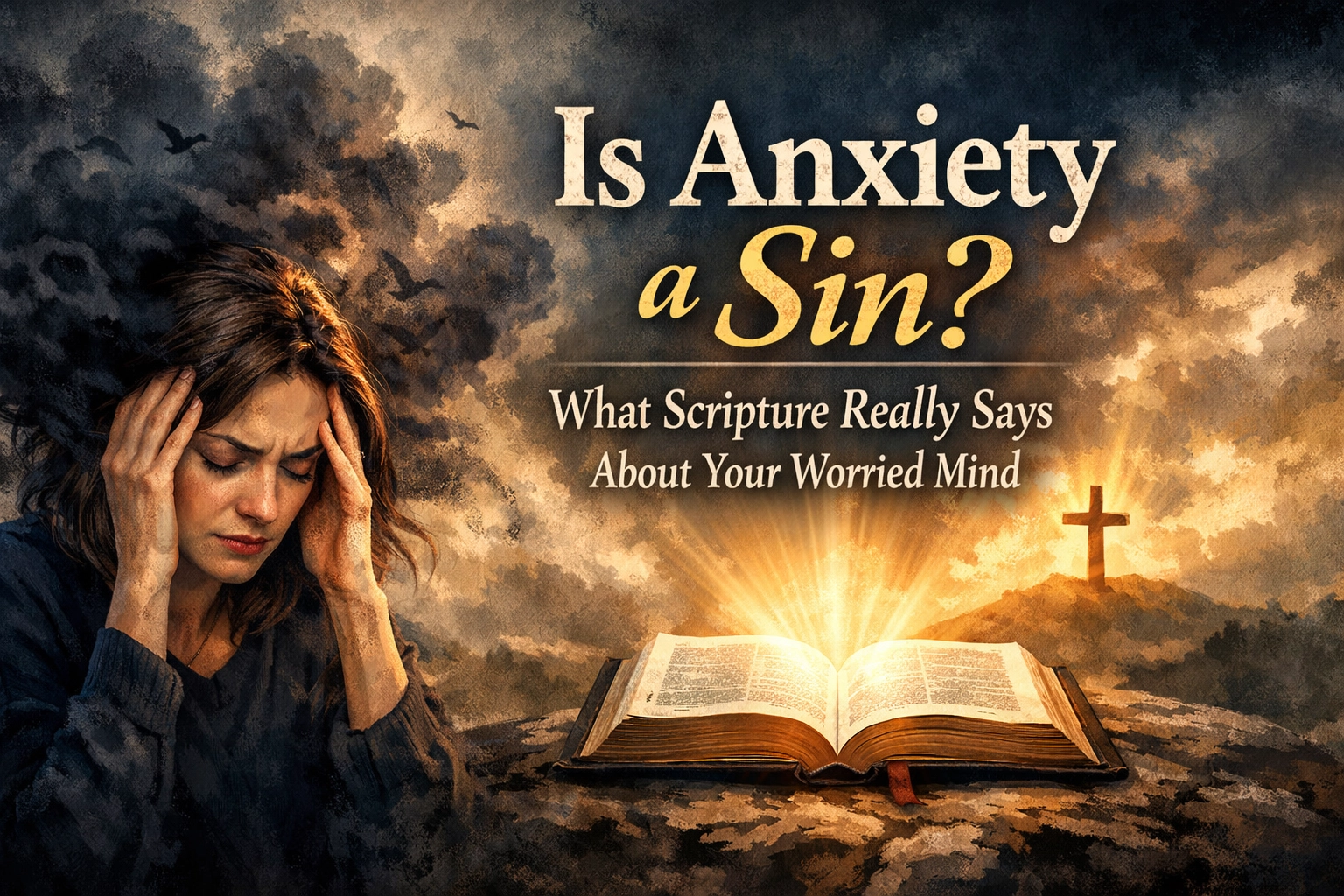 [HERO] Is Anxiety a Sin? What Scripture Really Says About Your Worried Mind