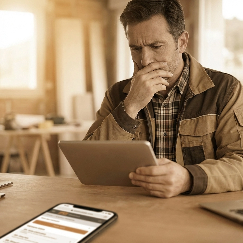 [HERO] The 5-Second Test: Why Most Contractor Websites Lose Good Leads