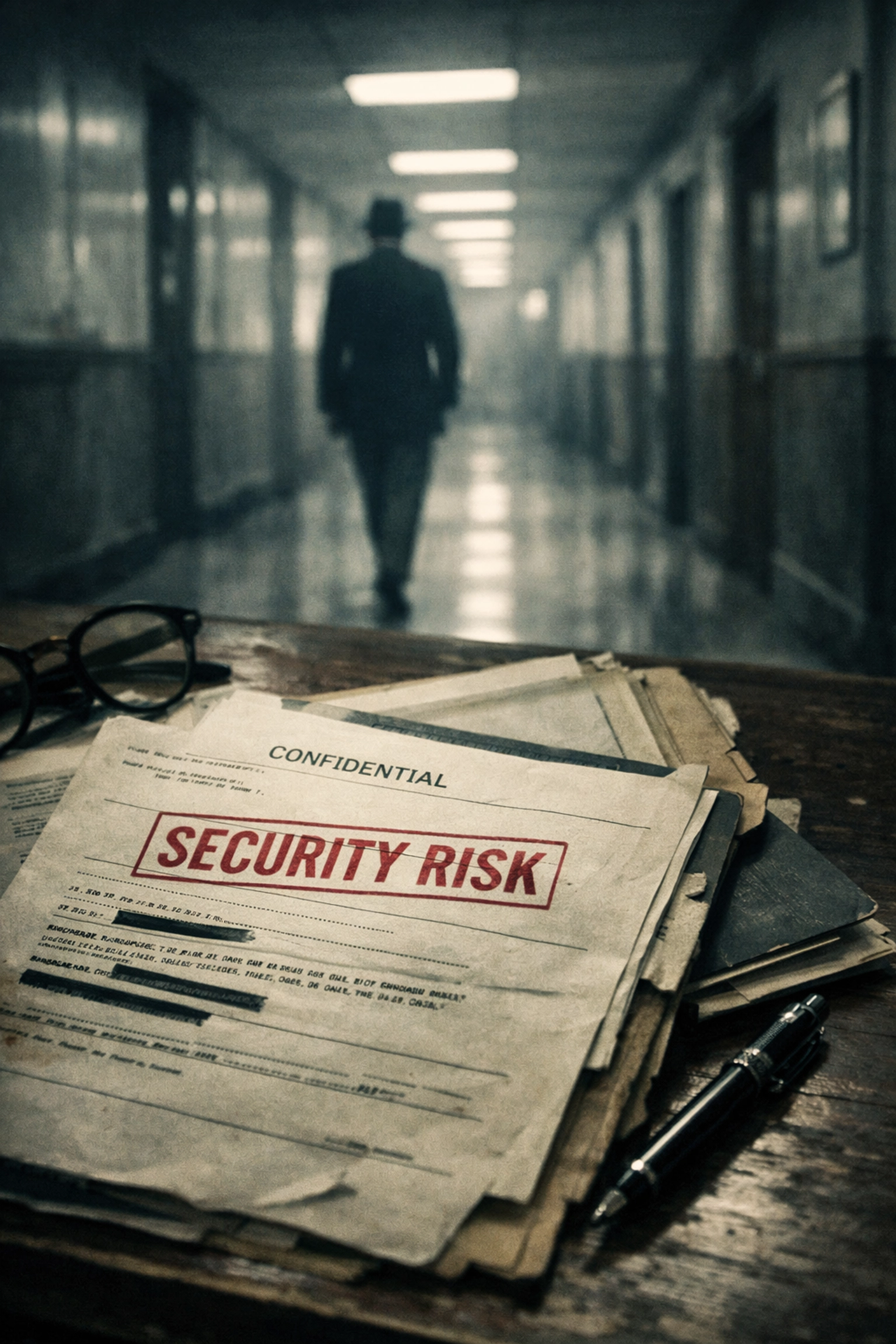 Government security risk documents from 1950s Lavender Scare LGBTQ+ persecution