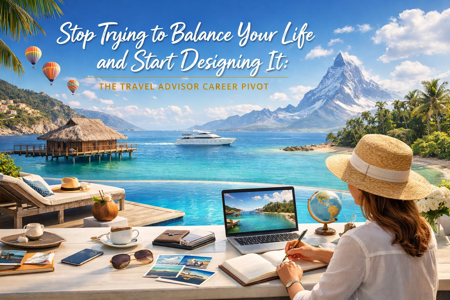 [HERO] Stop Trying to Balance Your Life and Start Designing It: The Travel Advisor Career Pivot