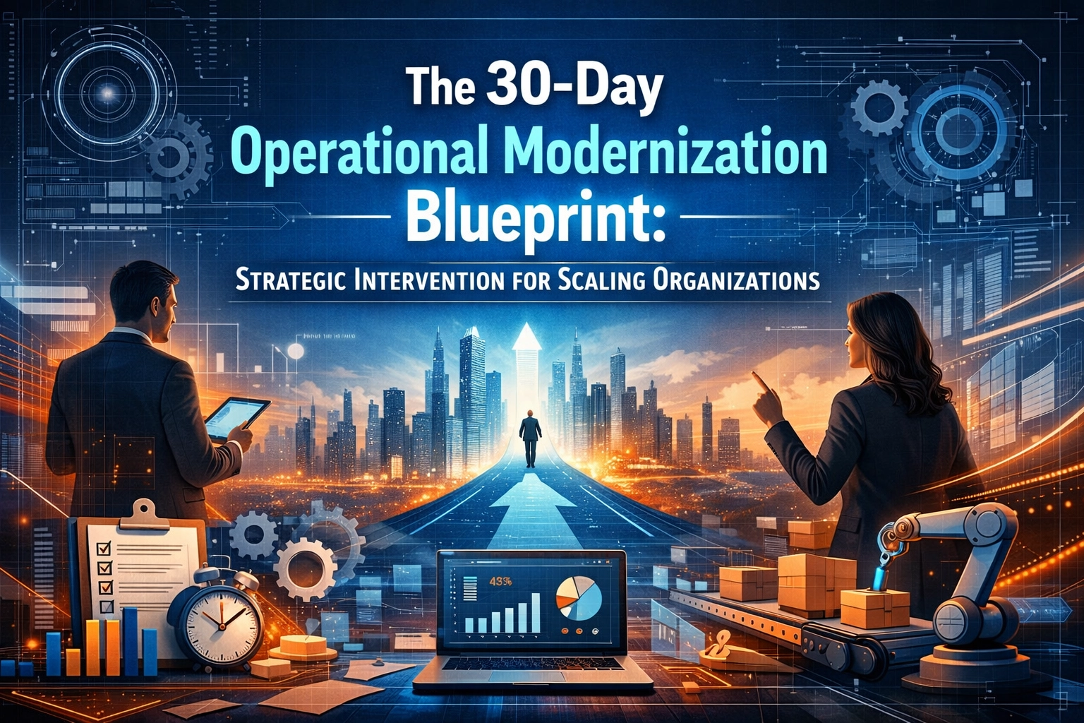 [HERO] The 30-Day Operational Modernization Blueprint: Strategic Intervention for Scaling Organizations