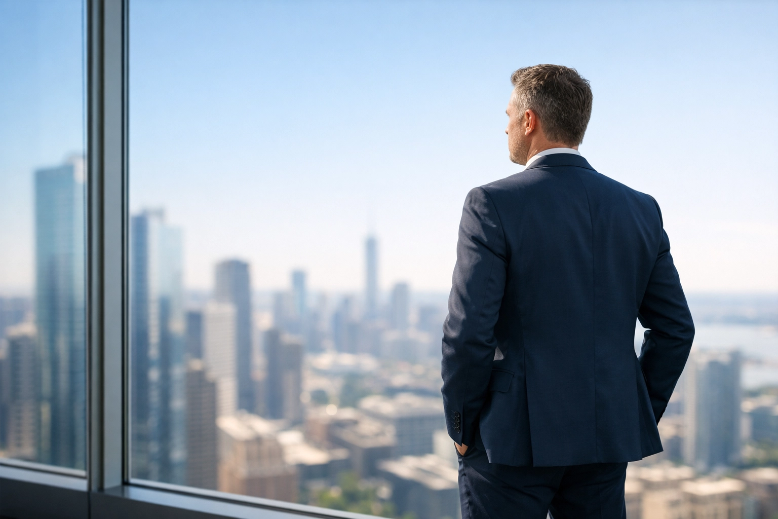 A business founder achieving freedom through client onboarding automation and efficient systems.