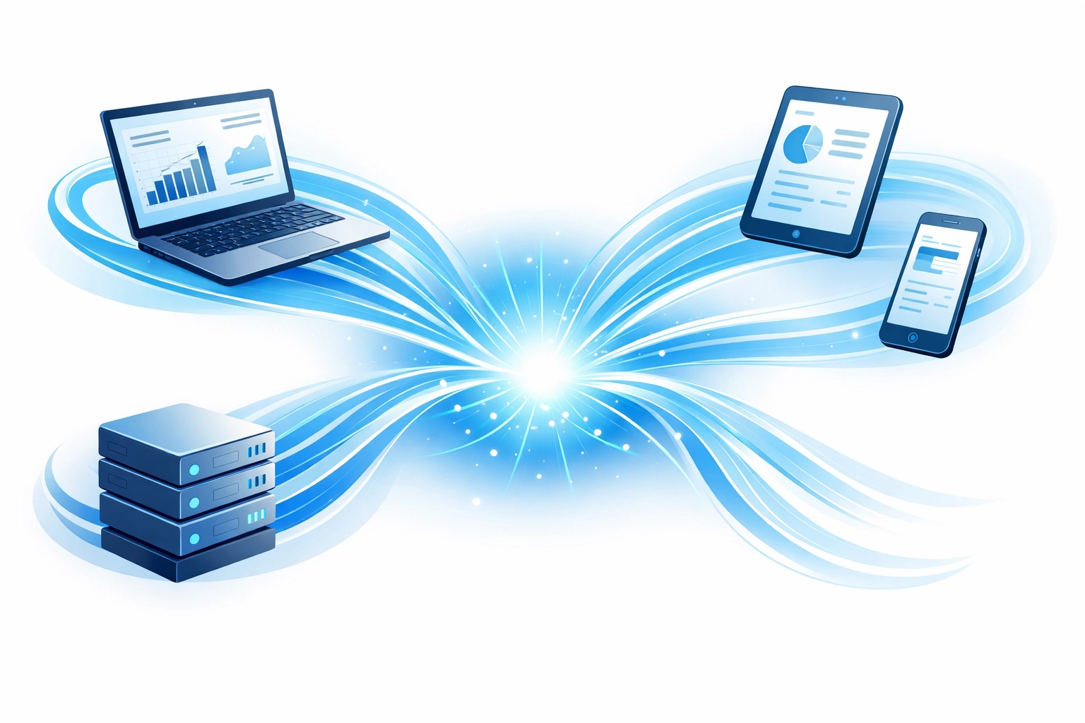 Connected devices with integrated data streams for AI infrastructure