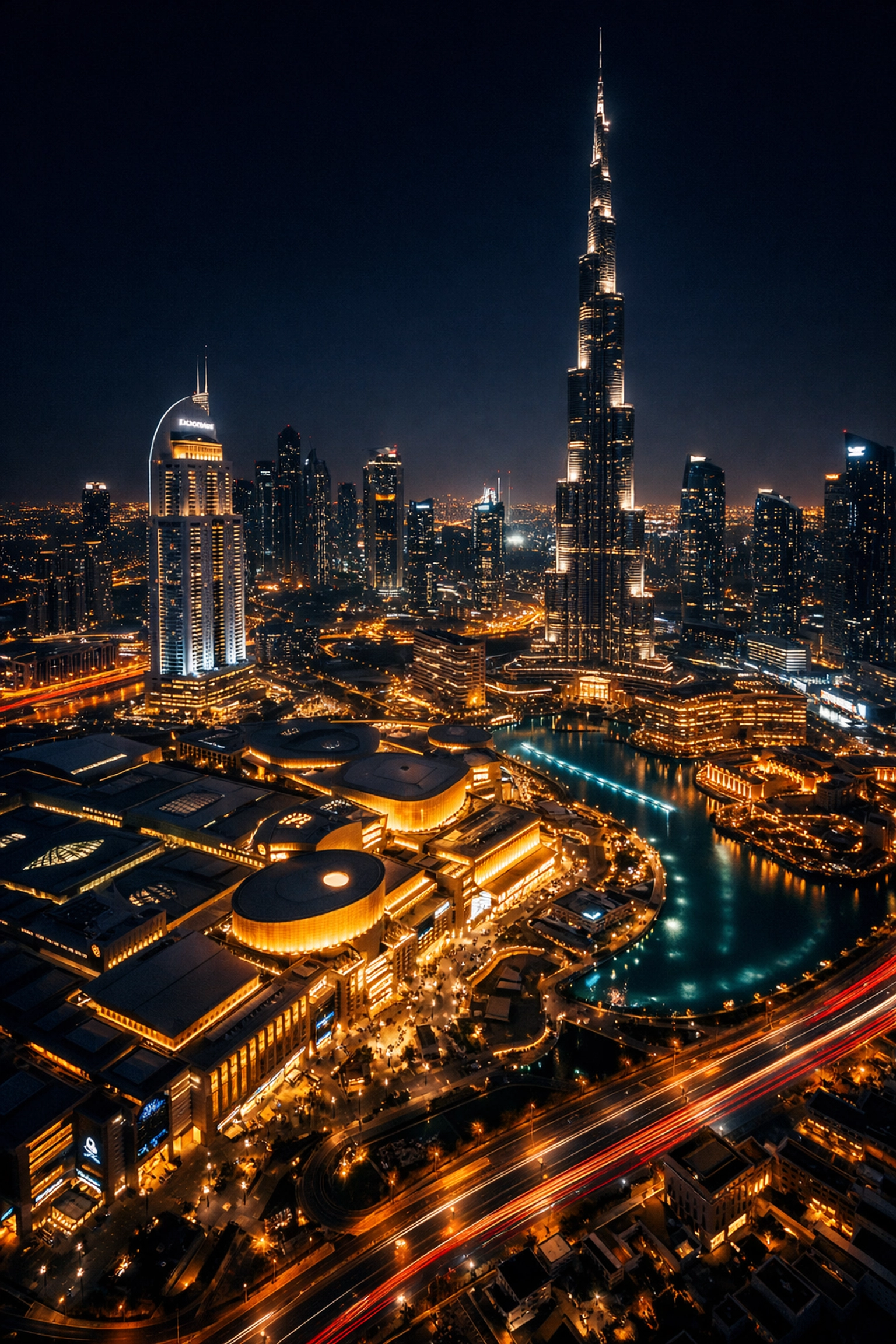 Dubai luxury retail district showcasing premium shopping destinations and high-end boutiques