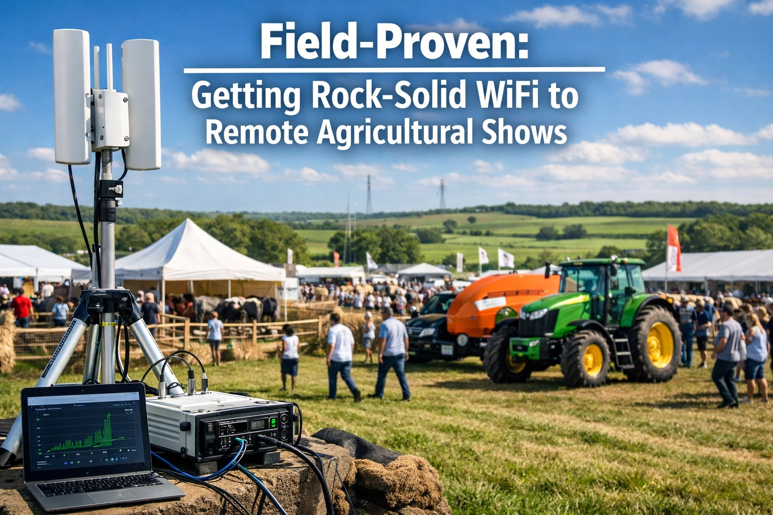 [HERO] Field-Proven: Getting Rock-Solid WiFi to Remote Agricultural Shows