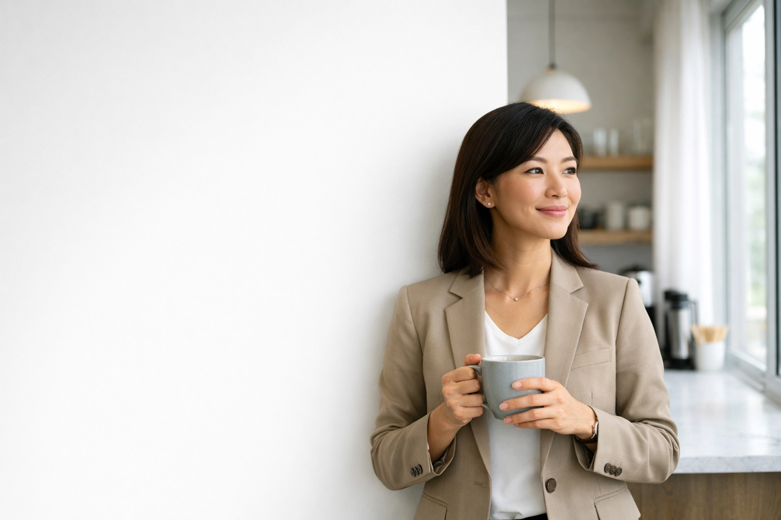 Satisfied nonprofit manager enjoying saved time through efficient compliance procedures.