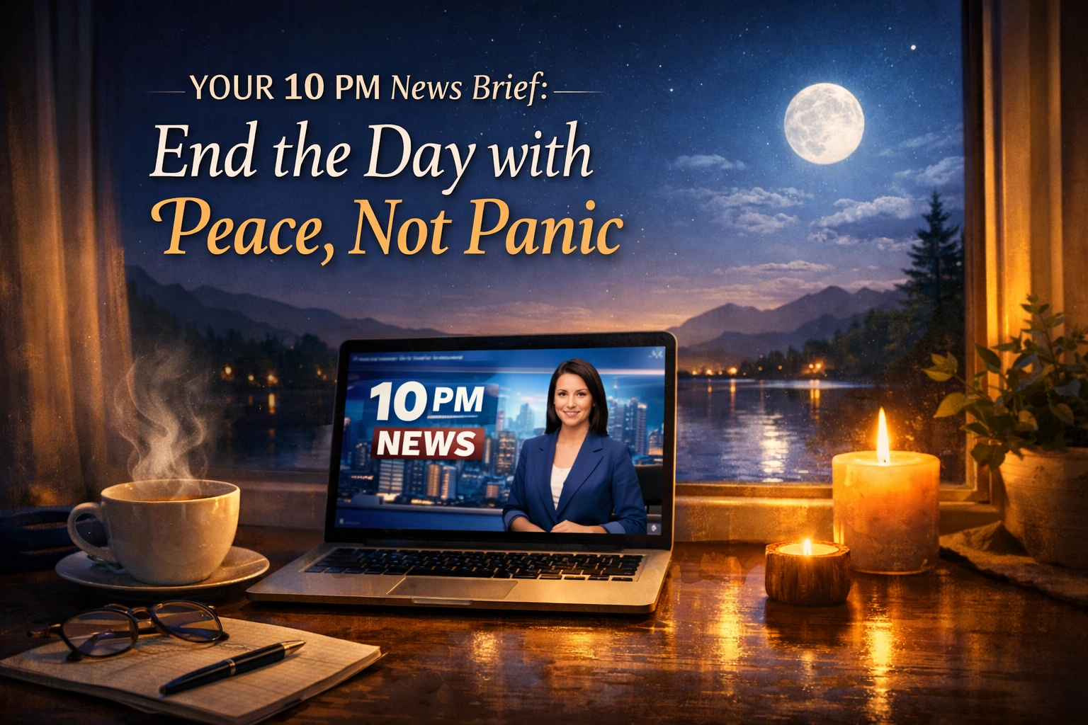 [HERO] Your 10 PM News Brief: End the Day with Peace, Not Panic