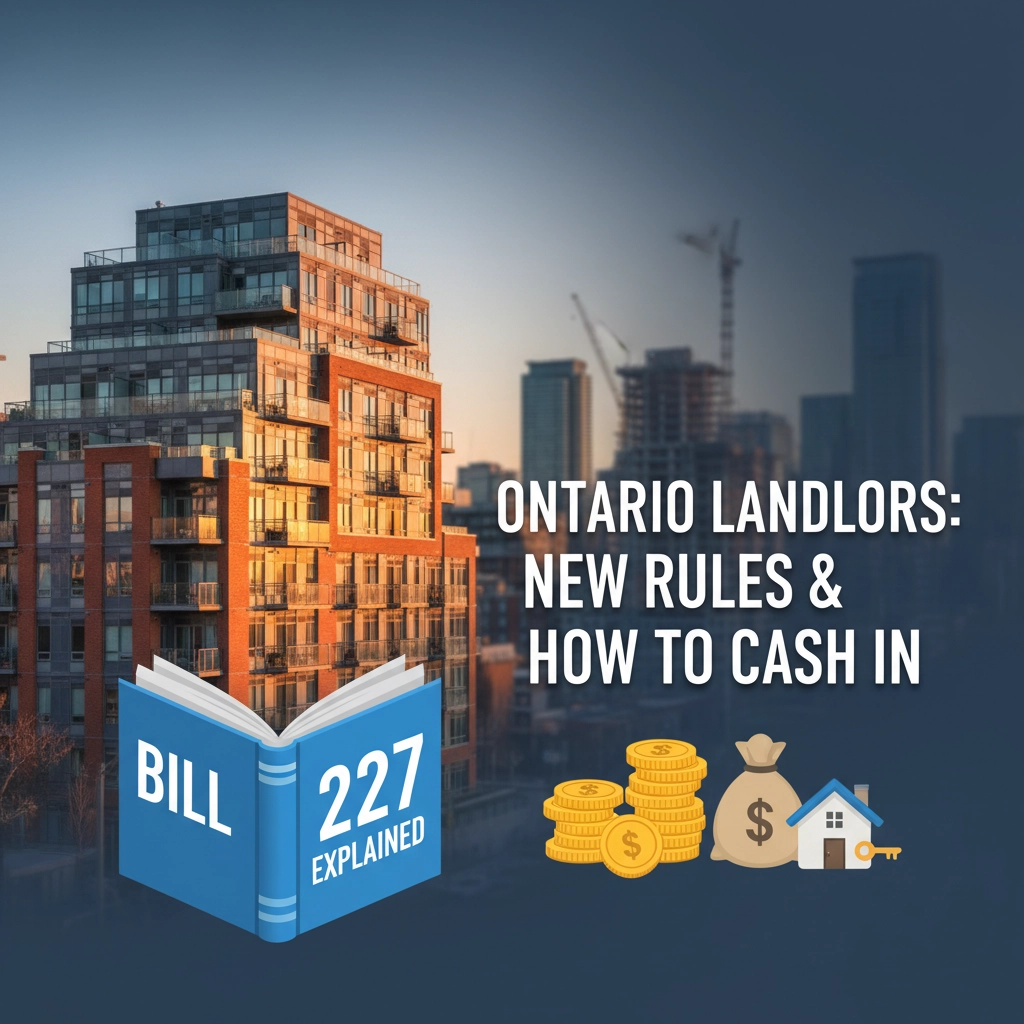 Bill 227 Explained: What Ontario Landlords Need to Know About New Housing Rules (And How to Cash In)