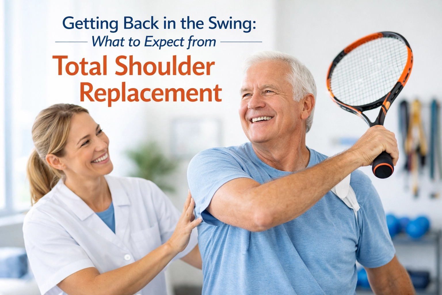 [HERO] Getting Back in the Swing: What to Expect from Total Shoulder Replacement