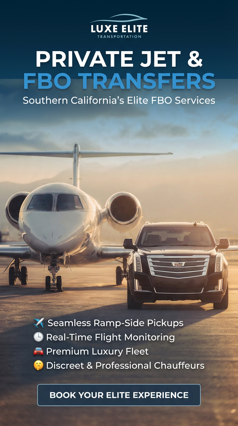 Luxe Elite Transportation Private Jet Transfer