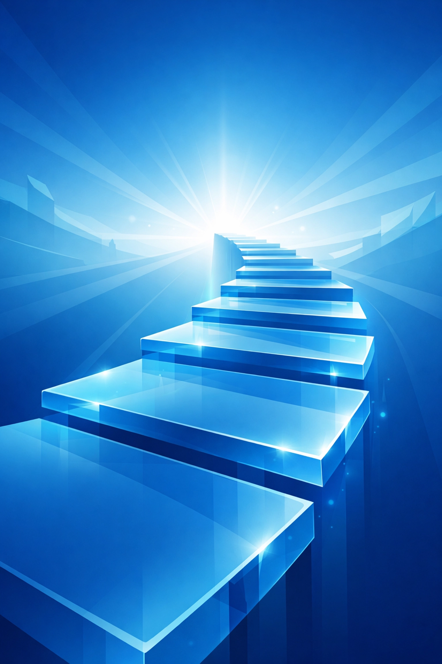 Modern upward path symbolizing fintech growth and the future of global payment infrastructure.