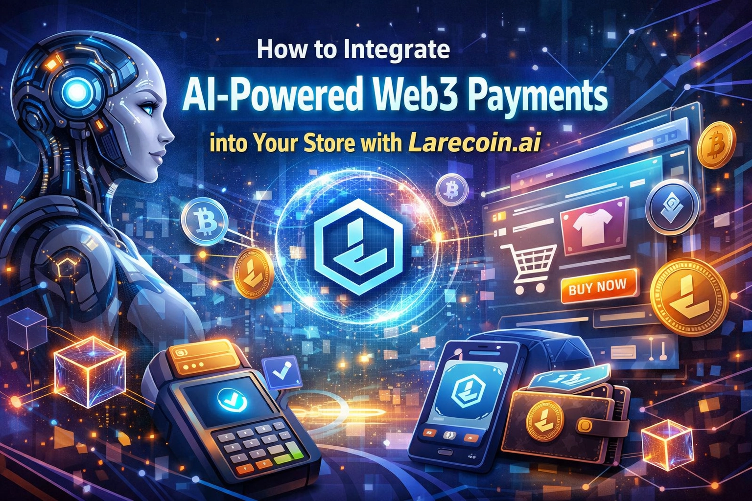 [HERO] How to Integrate AI-Powered Web3 Payments into Your Store with Larecoin.ai