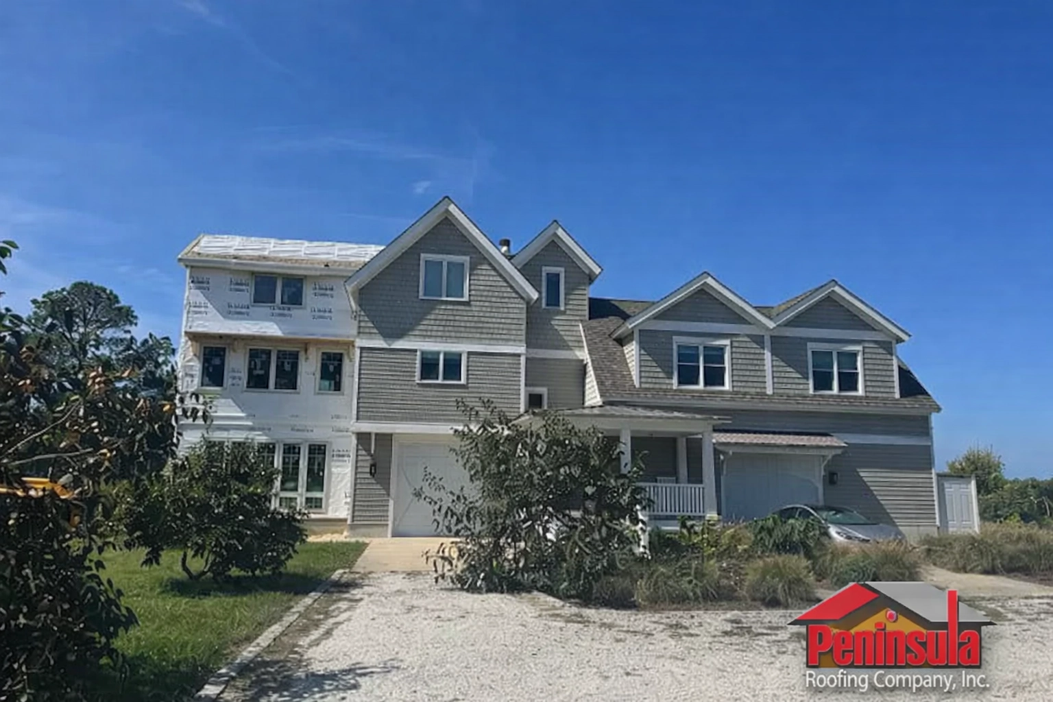 Large Residential Home Roofing Project