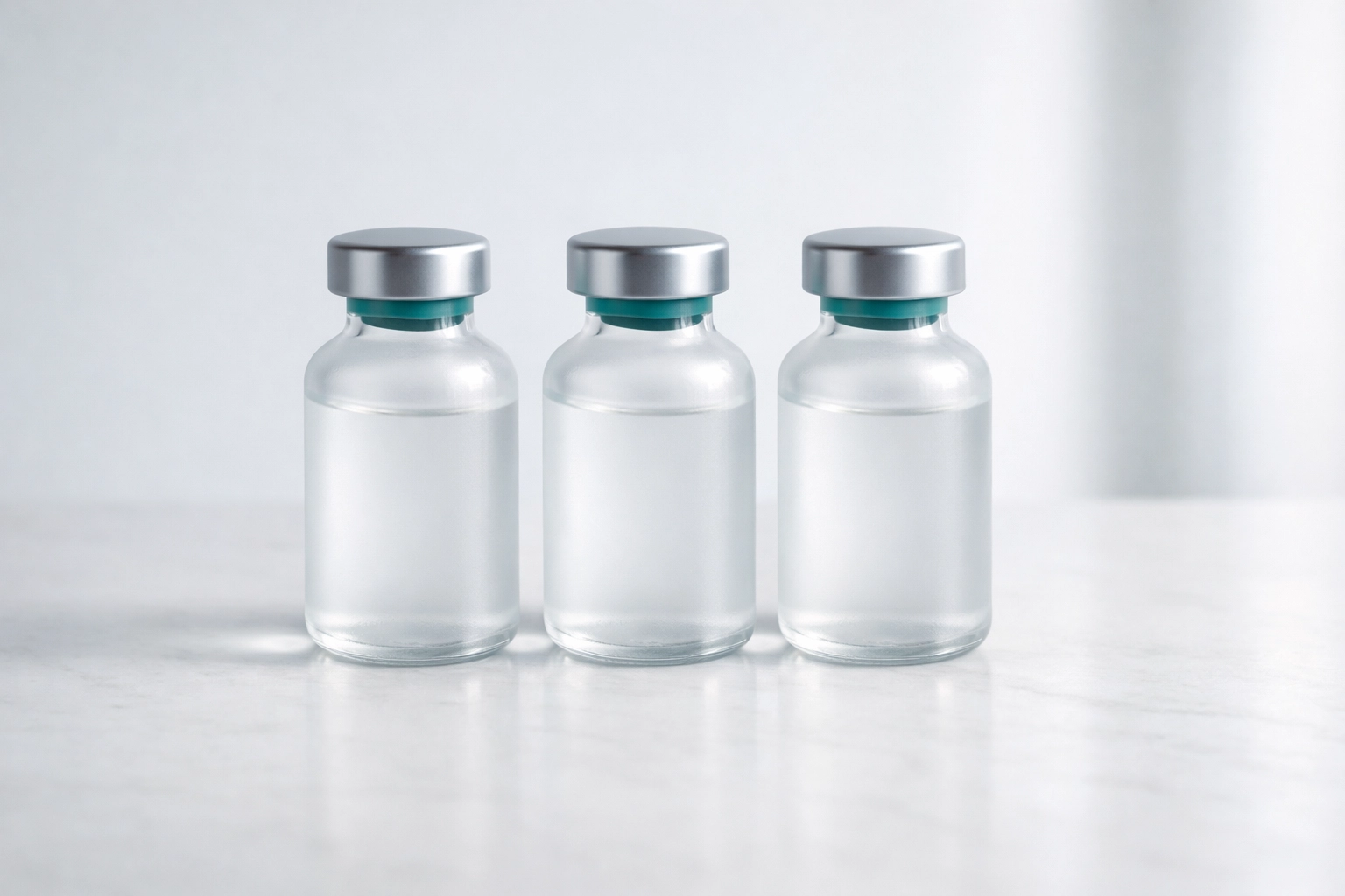 Consistent medical bottles symbolizing uniform NAP data and chiropractic directory listings.
