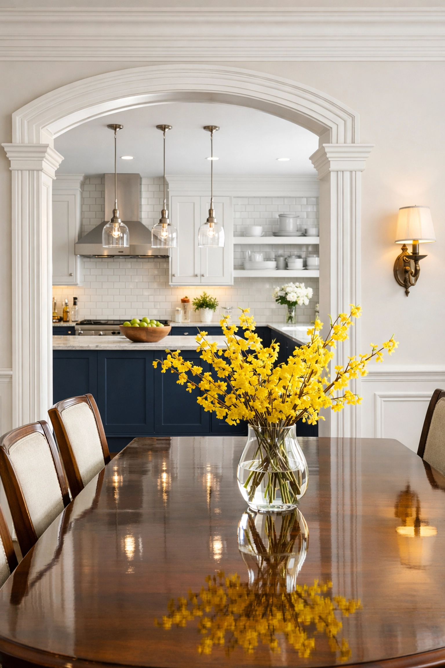 Sun-drenched historic Worcester home interior highlighting spotless house cleaning Worcester MA results.
