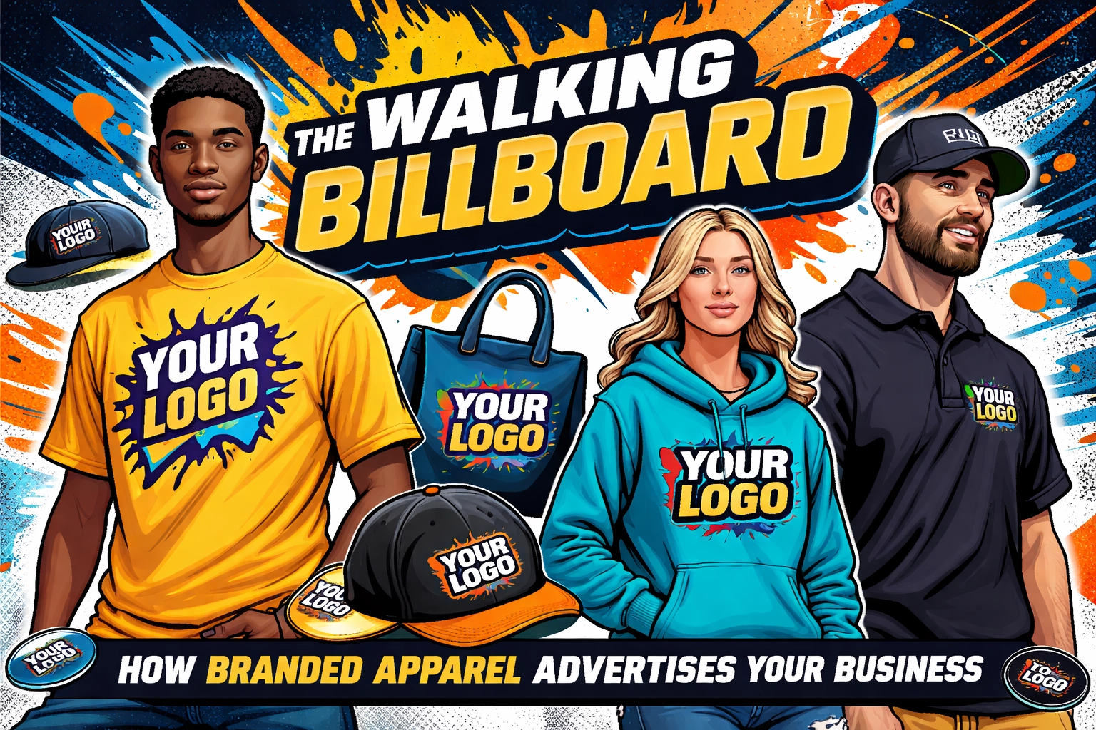 [HERO] The Walking Billboard: How Branded Apparel Advertises Your Business