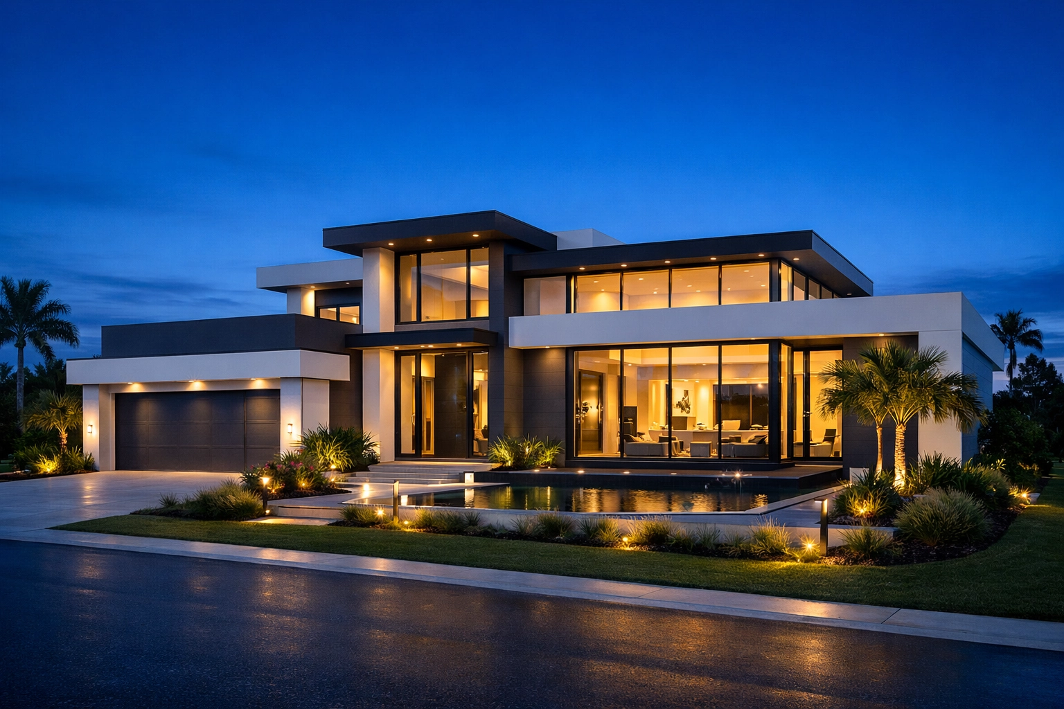 Modern energy-efficient home in North Cape Coral, a popular market for realtors Cape Coral buyers.