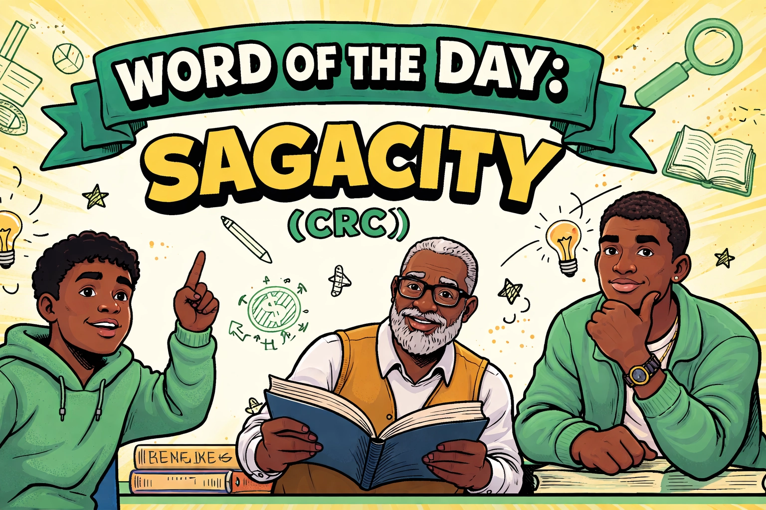 [HERO] Word of the Day: Sagacity (CRC)