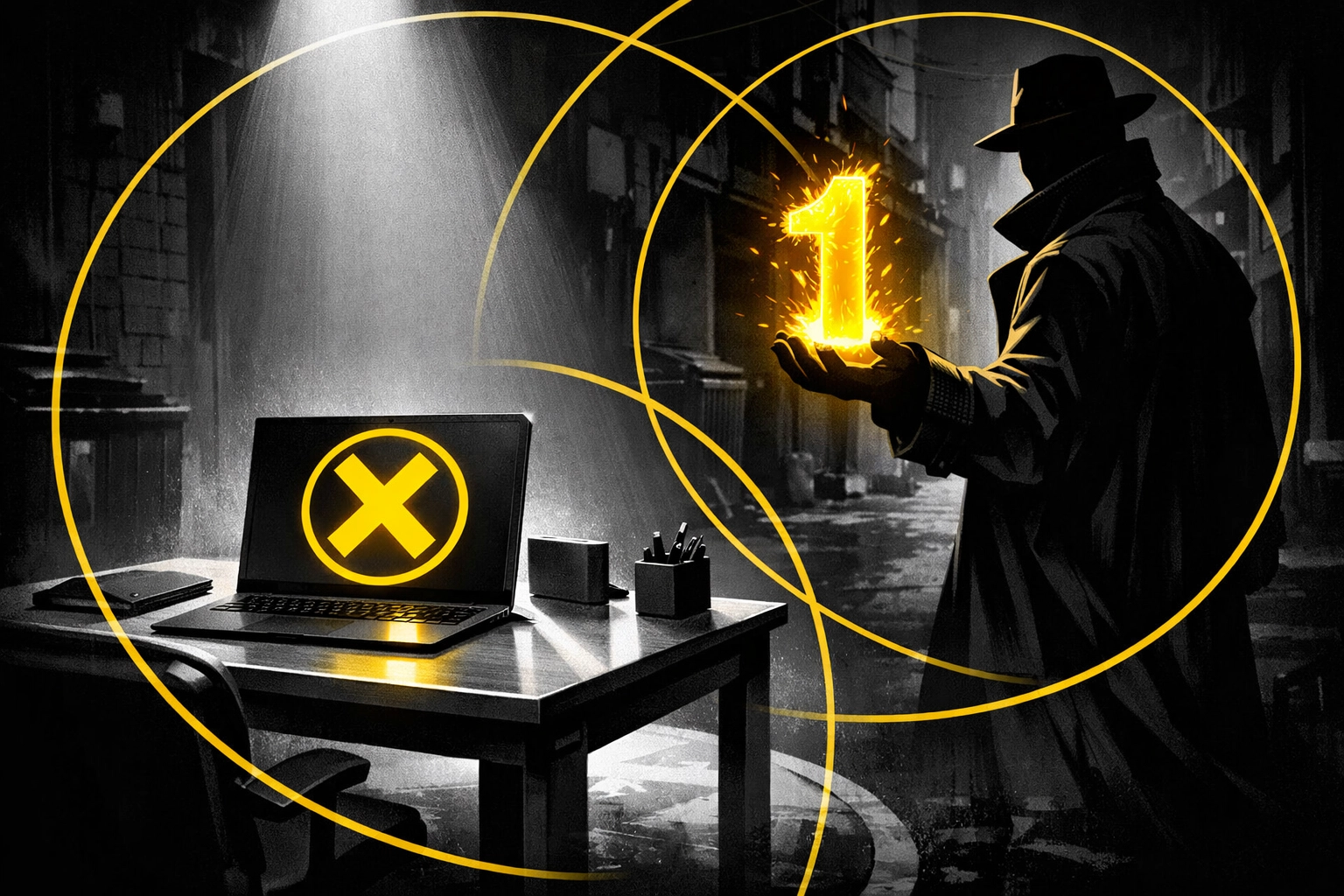 Illustration warning sellers of risky Amazon agency tactics that lead to account suspension.